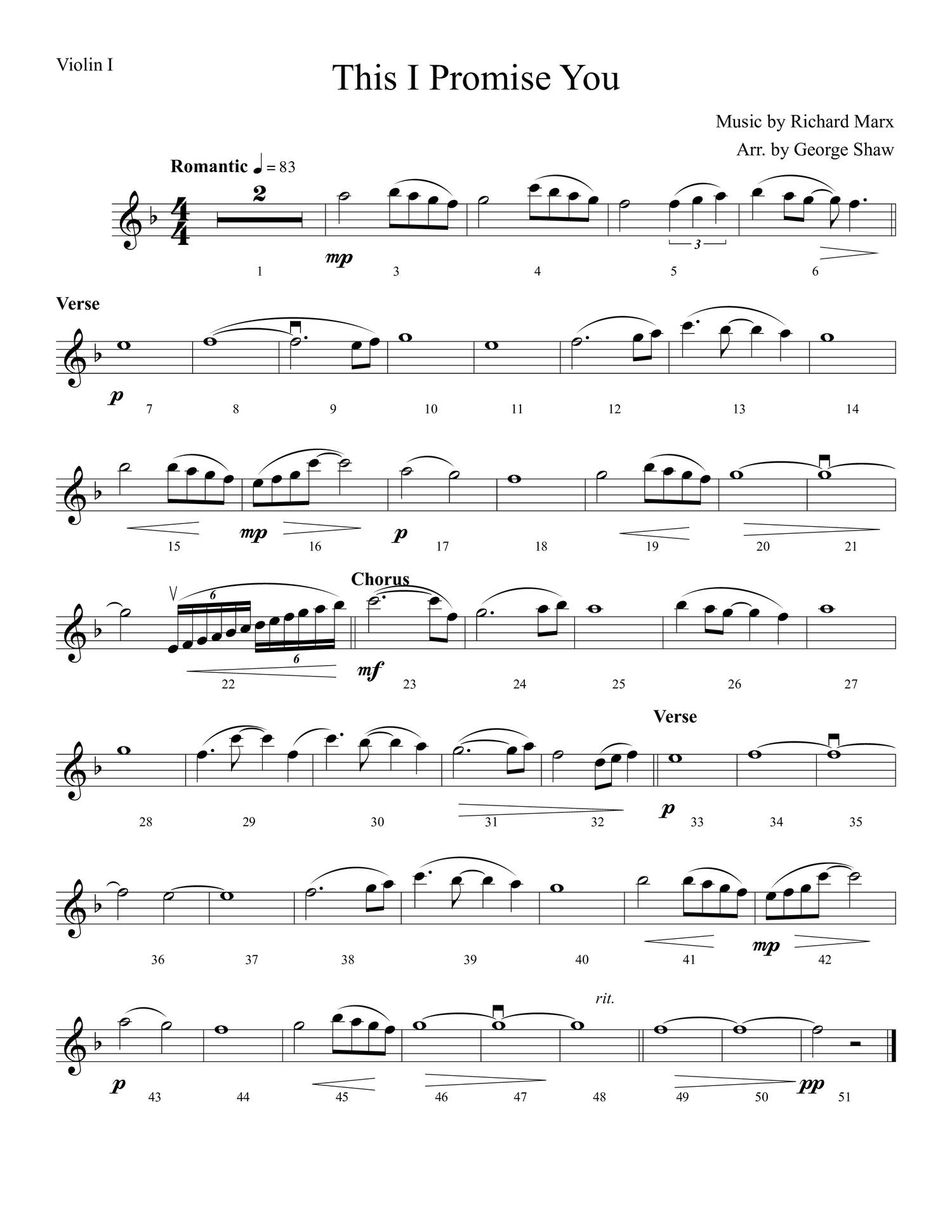 This I Promise You Violin I Pdf Docdroid