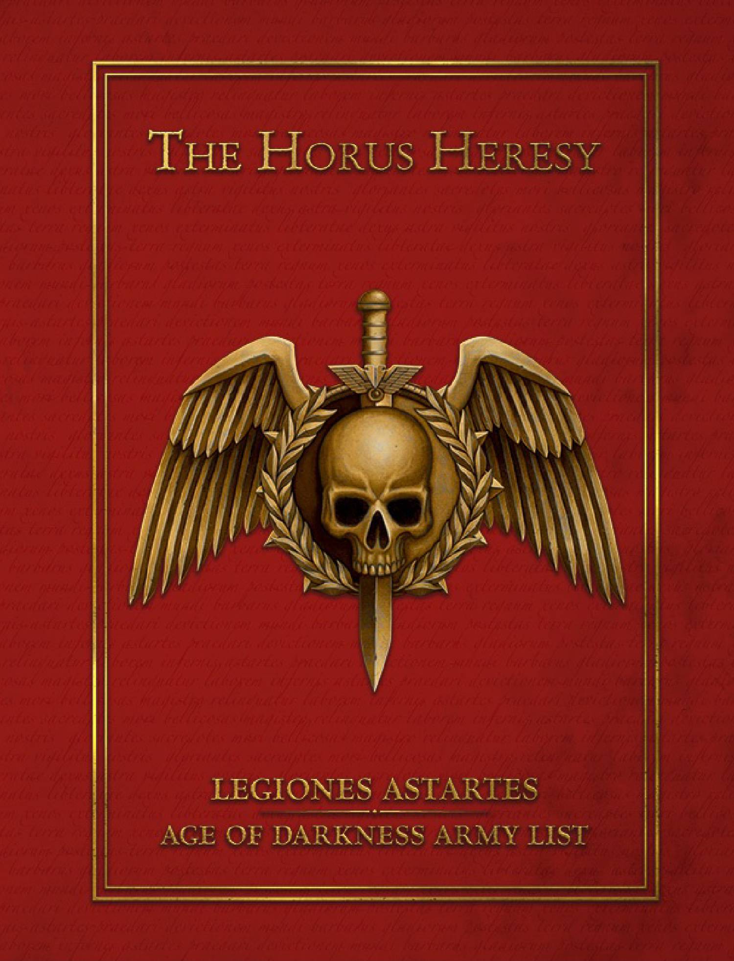 the horus heresy legiones astartes crusade army list pdf