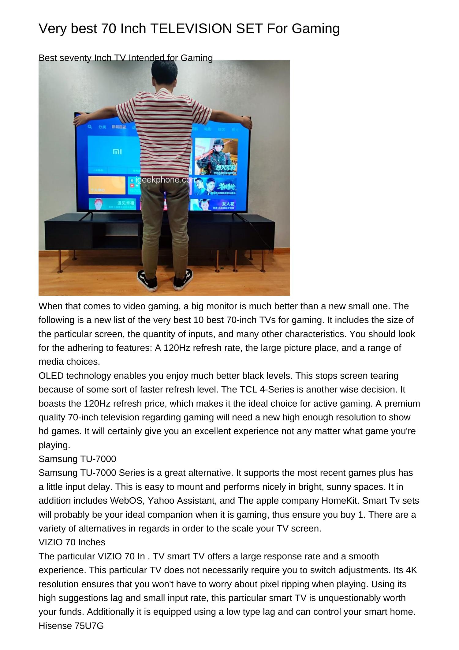 Best 70 Inch TV For Gamingozrxw.pdf.pdf DocDroid
