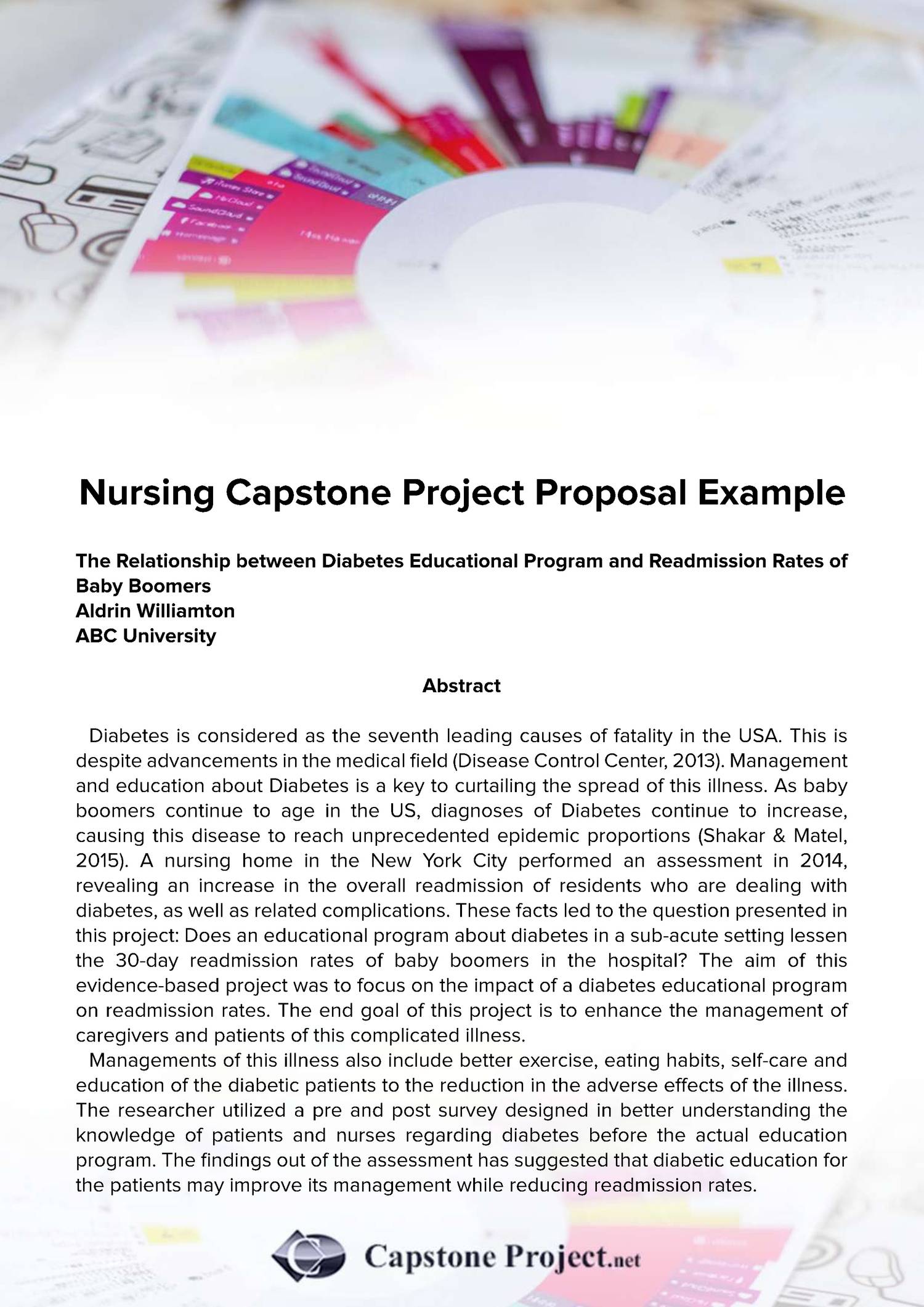 nursing capstone project examples pdf