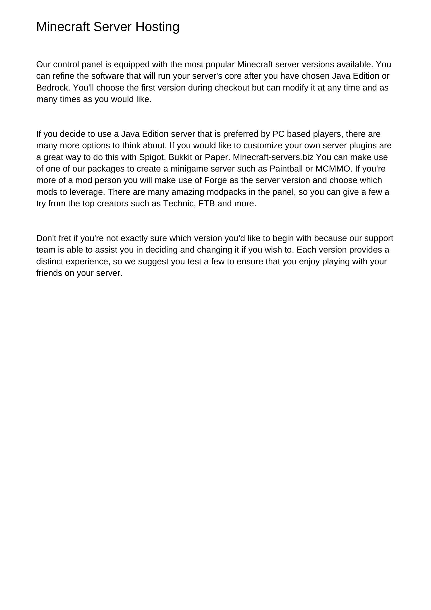 Minecraft Server Hostingglwbm.pdf.pdf | DocDroid