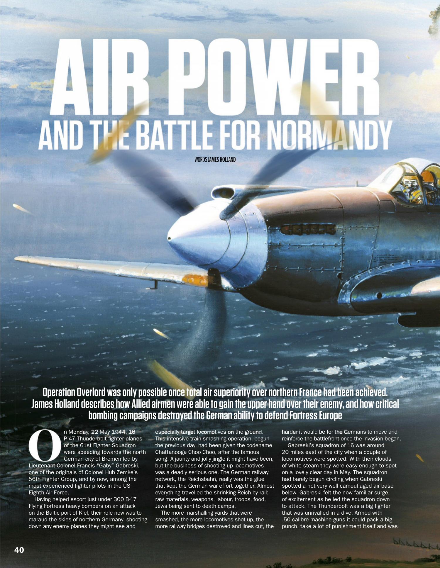 AIR POWER AND THE BATTLE FOR NORMANDY History of War I68 2019.pdf ...