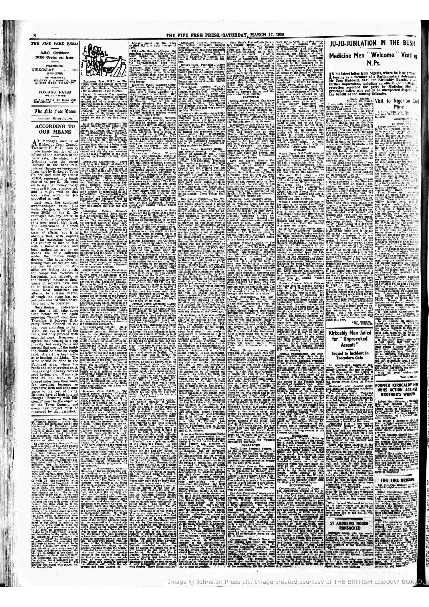 Fife Free Press, & Kirkcaldy Guardian Saturday 17 March 1956.pdf