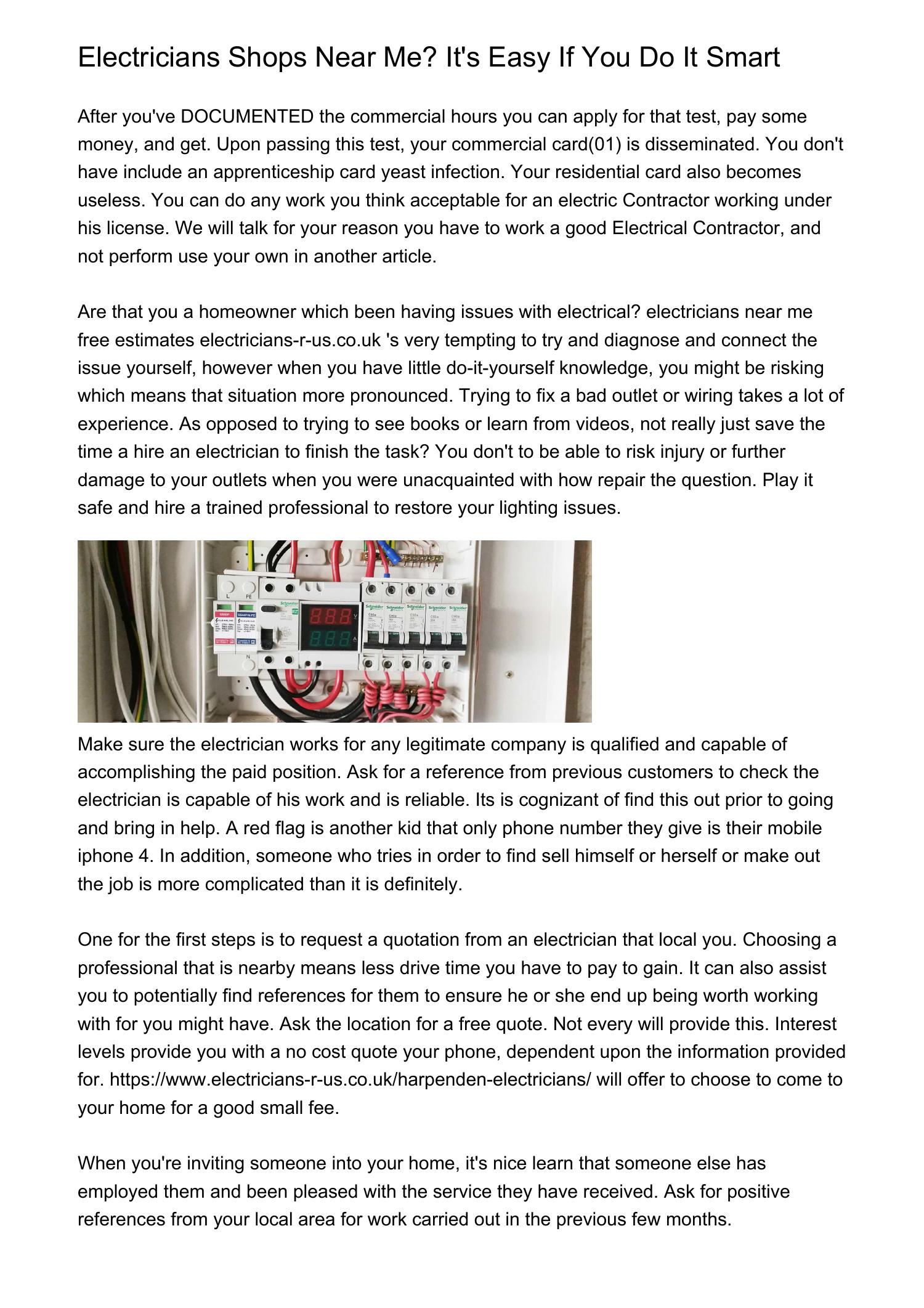 Think Your Electrical Repairs Near Me Is Safe 8 Ways You Can Lose It