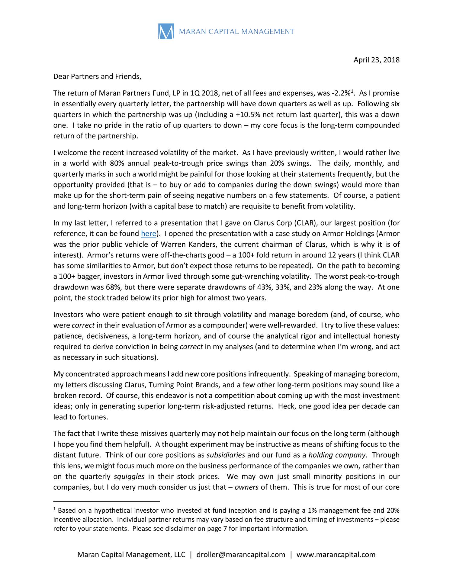 Maran Partners Fund LP 2018 1Q Letter.pdf DocDroid