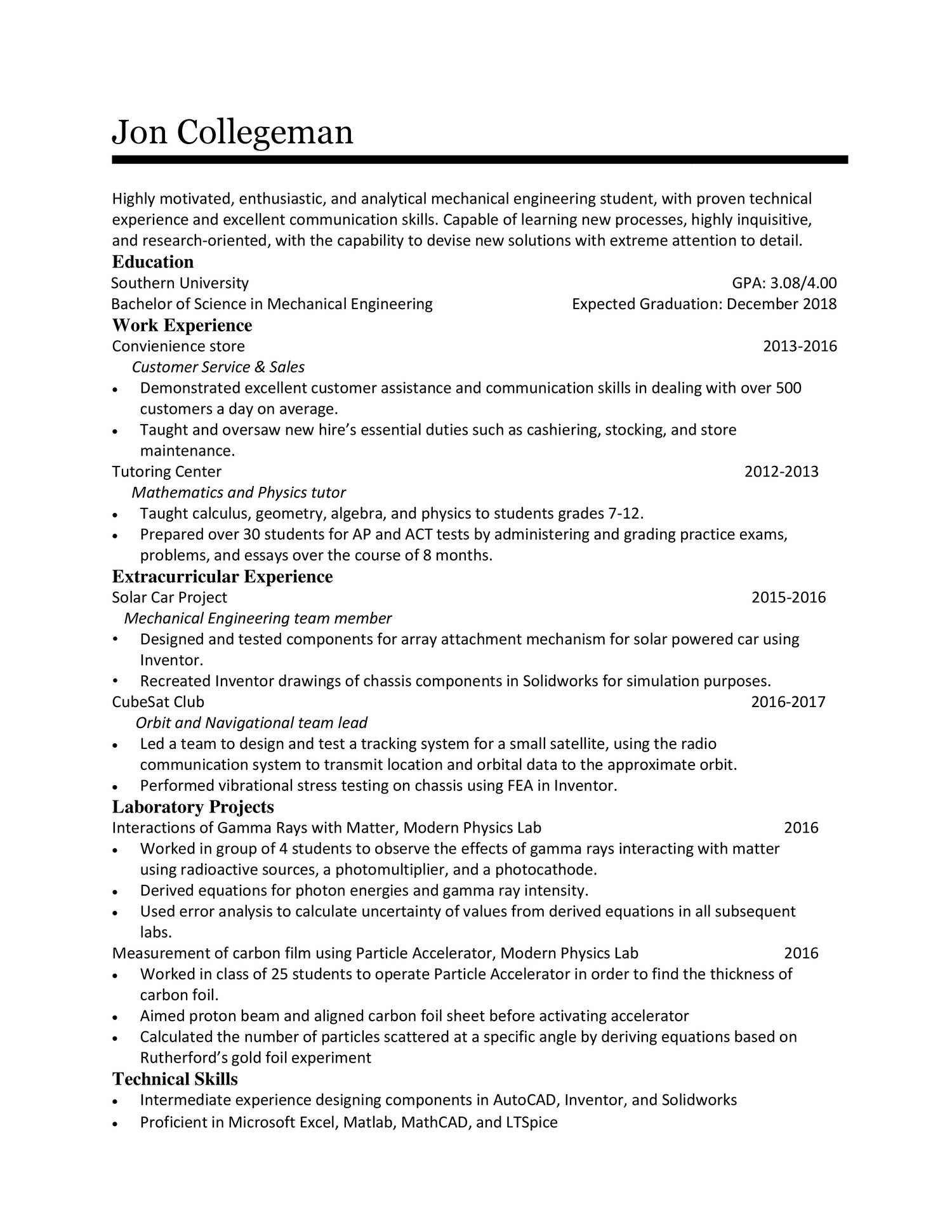 fake resume 2017 docx pdf