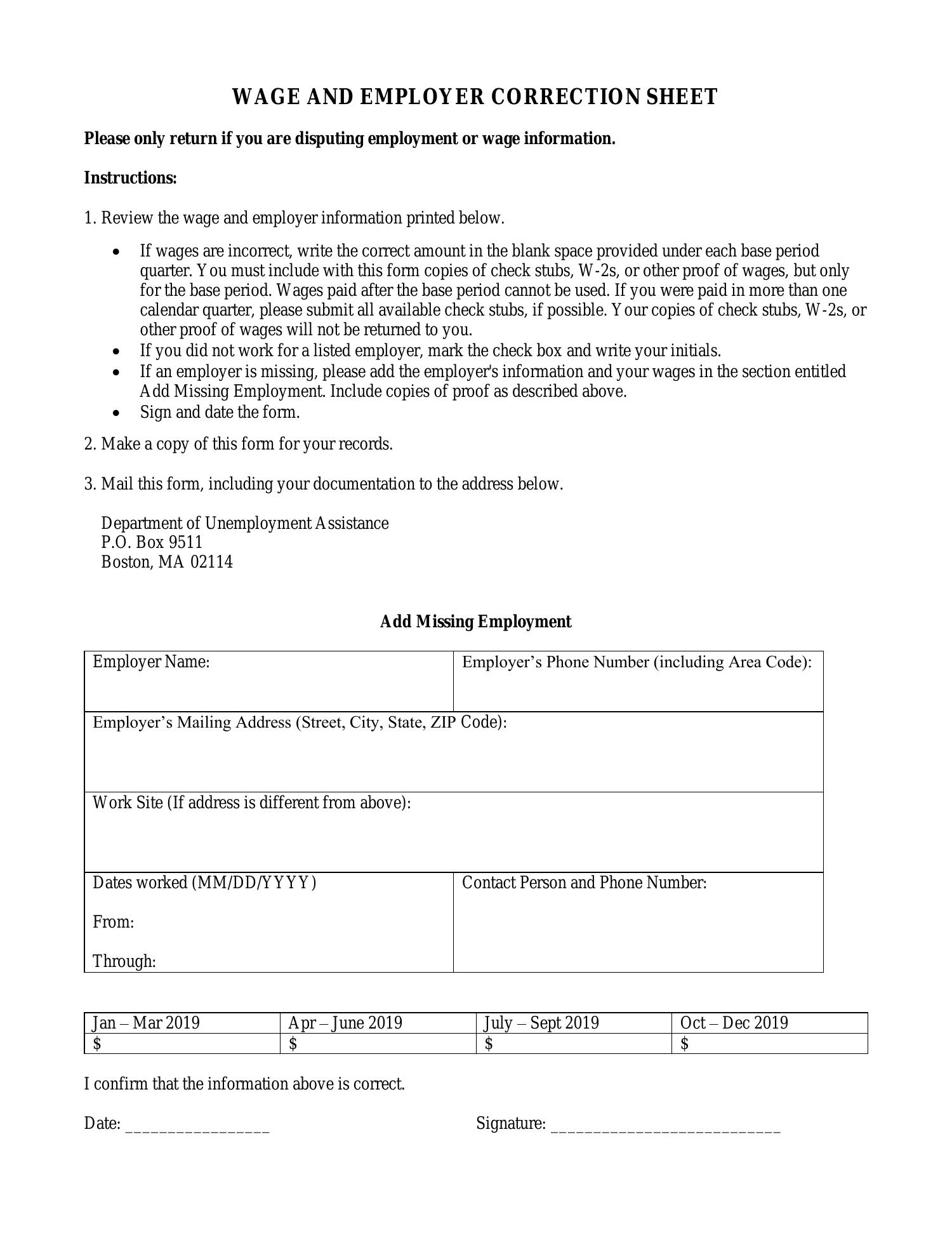 MA WAGE AND EMPLOYER CORRECTION SHEET.docx DocDroid