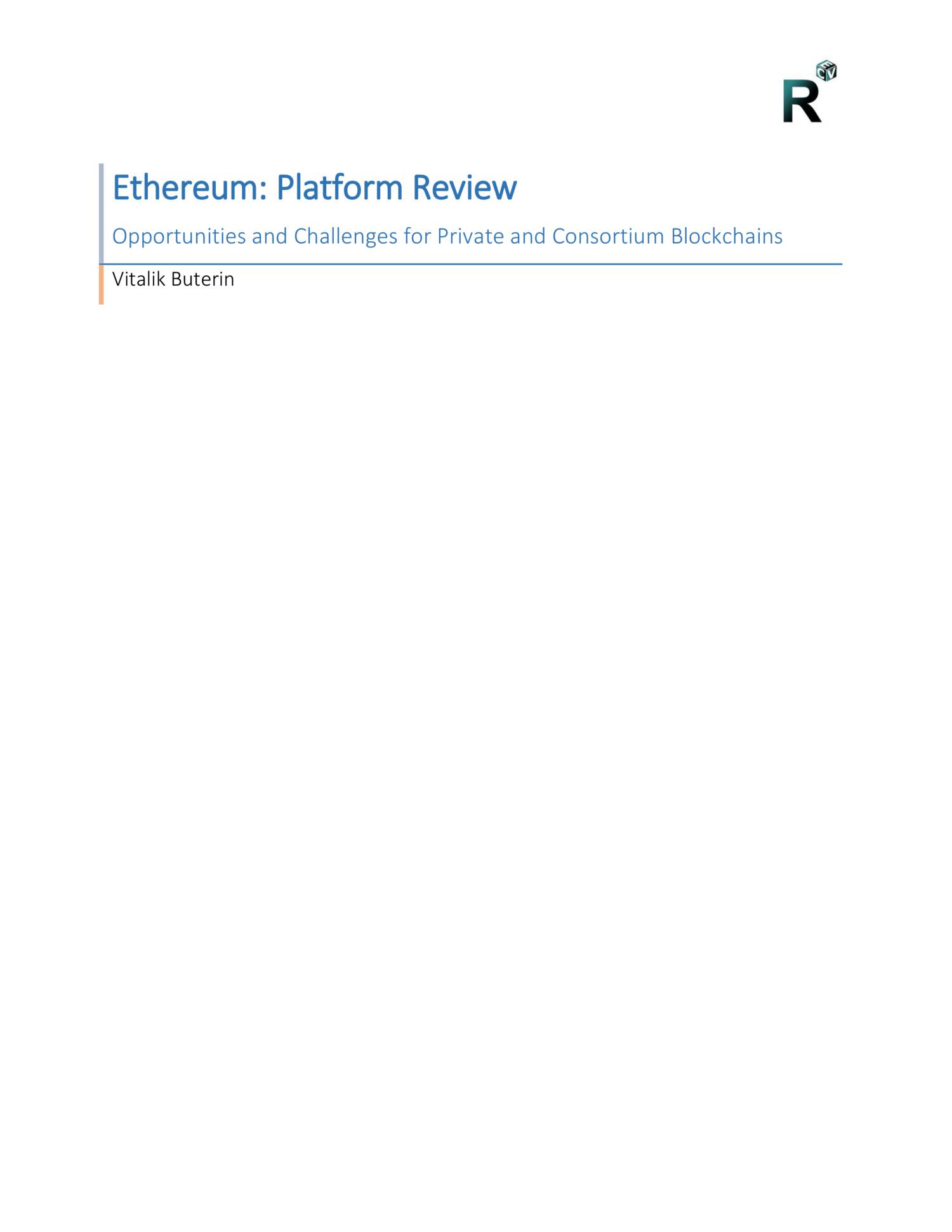 ethereum platform review ethereum platform review