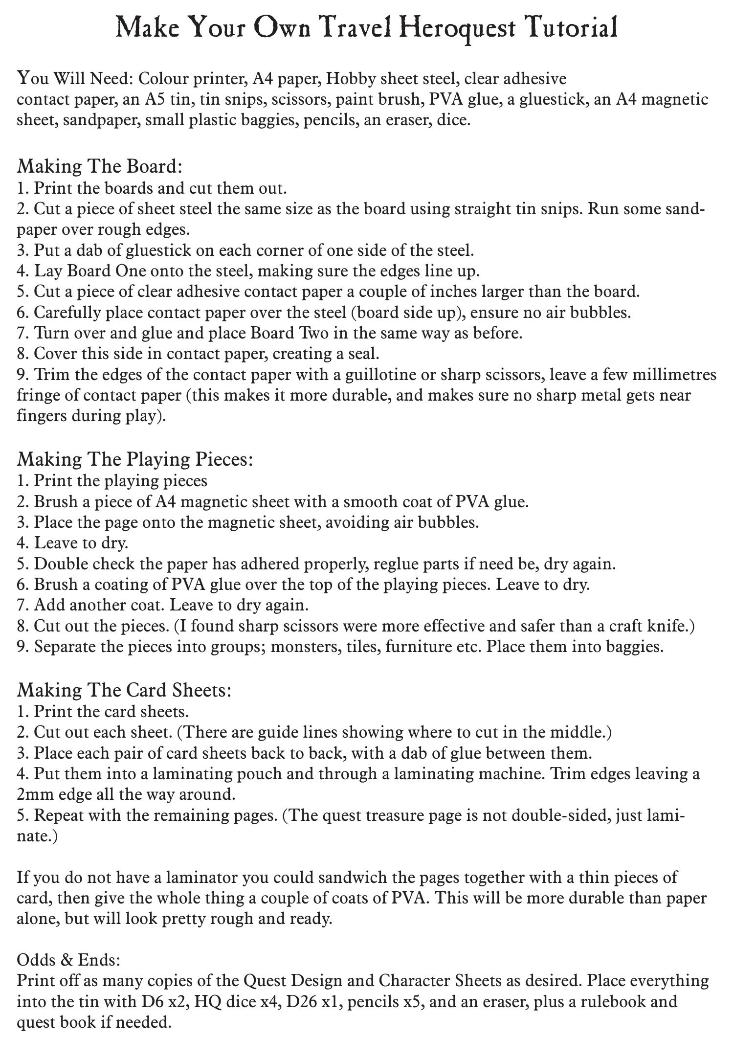 Customizing Quest Pdf Make Your Own Travel Heroquest-PDF.pdf | DocDroid