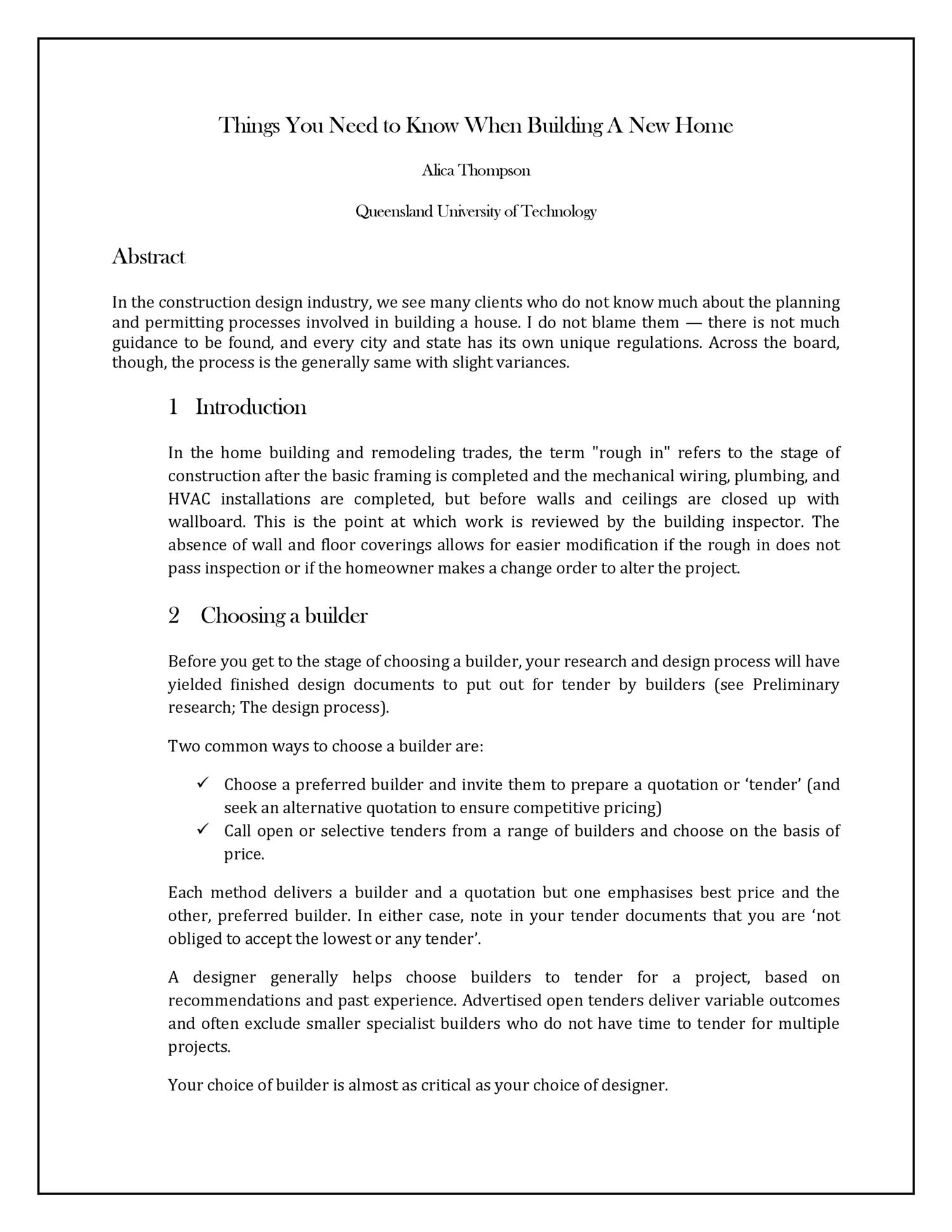 Things You Need To Know When Building A New Home Pdf Docdroid