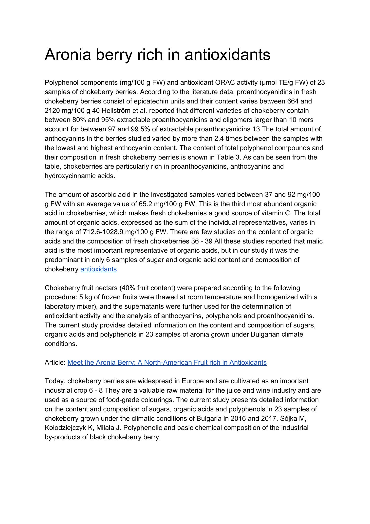 Aronia berry rich in antioxidants.pdf DocDroid