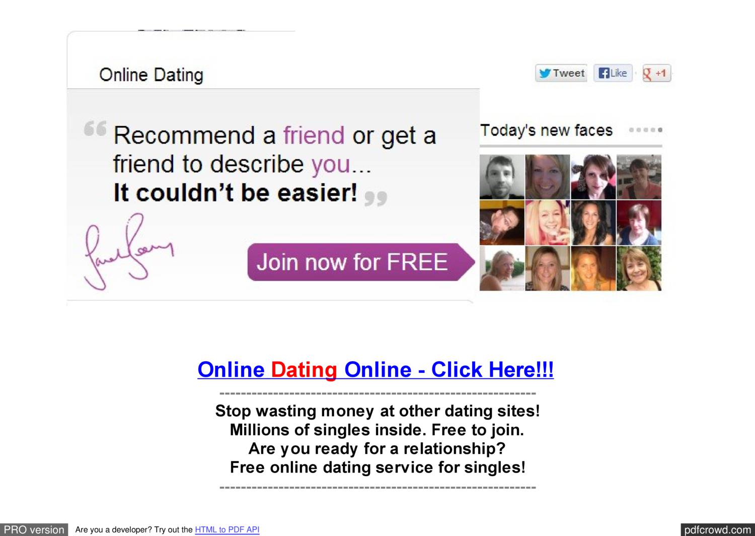 free dating rooms