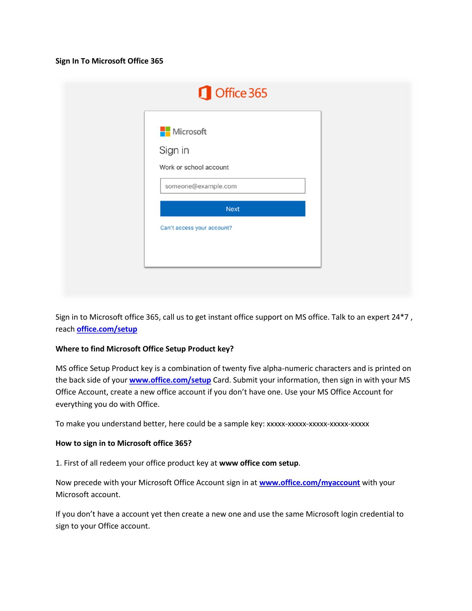 Sign In to Office 365 Login Microsoft Office.pdf | DocDroid