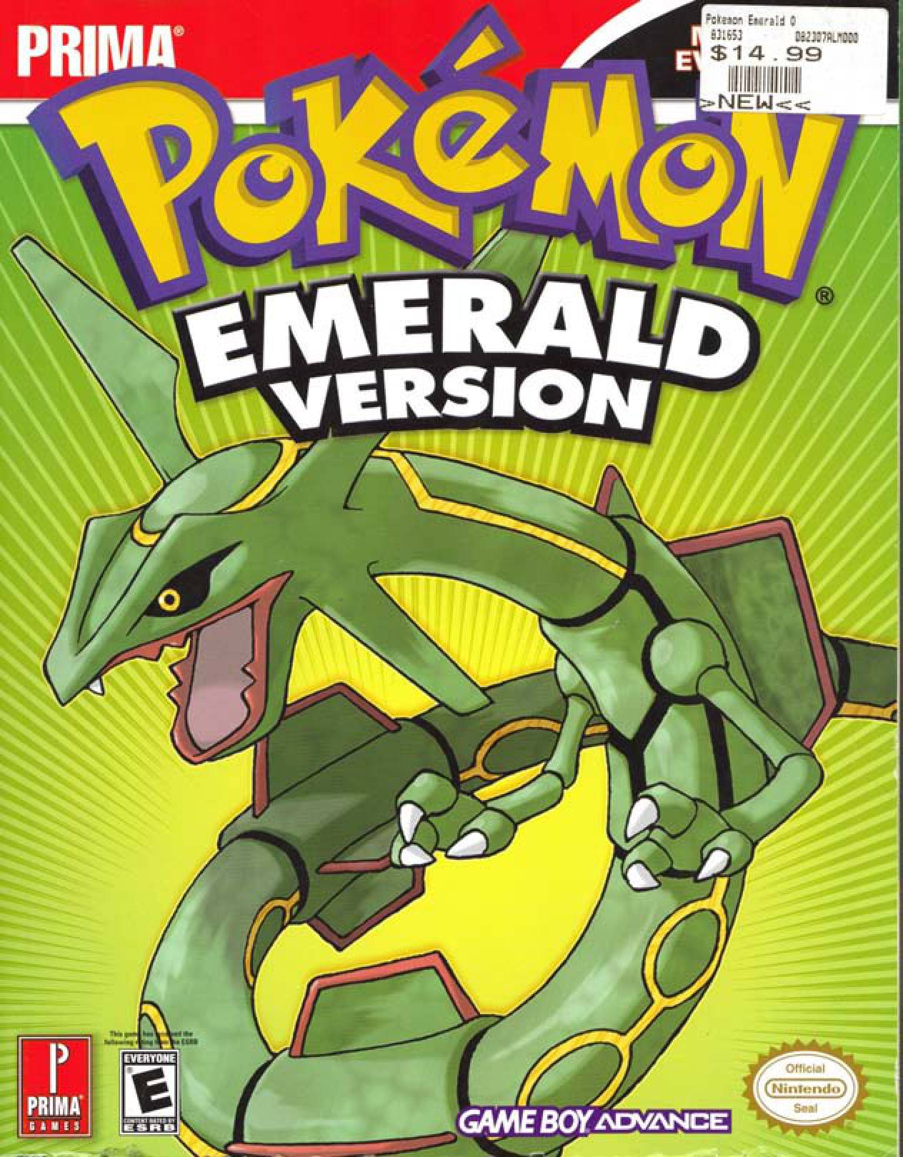 Detonado Pokémon Emerald Online ou Baixar PDF