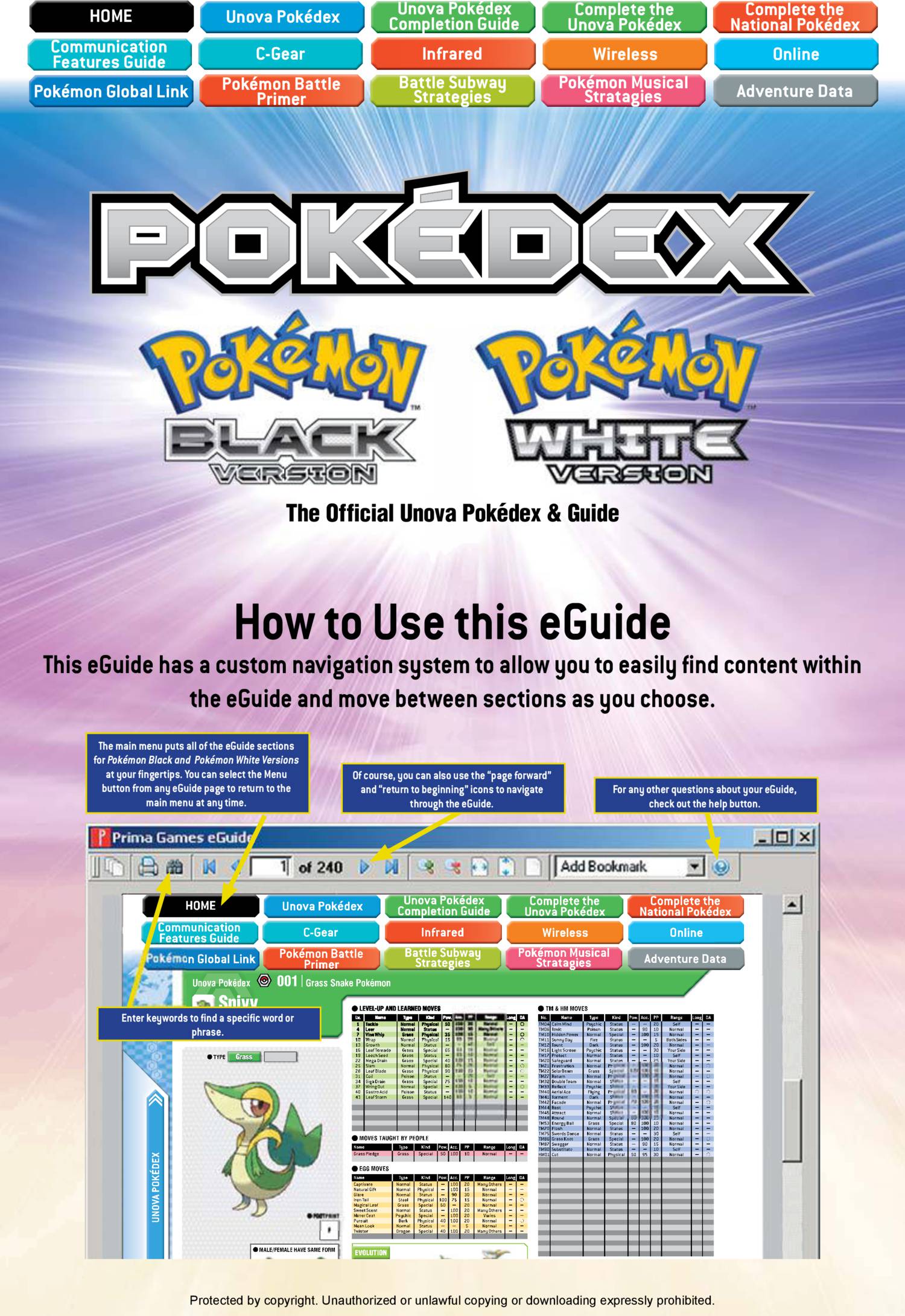 Official Unova Pokedex & Guide: Volume 2 Pokemon Black and White