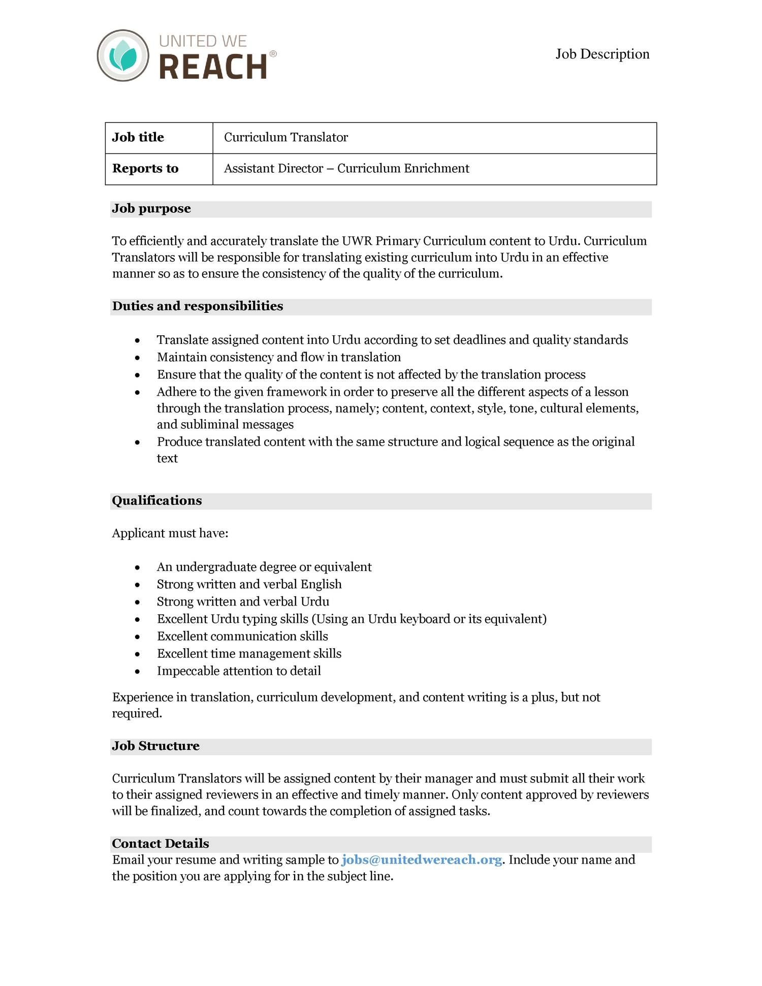 Curriculum Translator UWR Job Description.pdf DocDroid