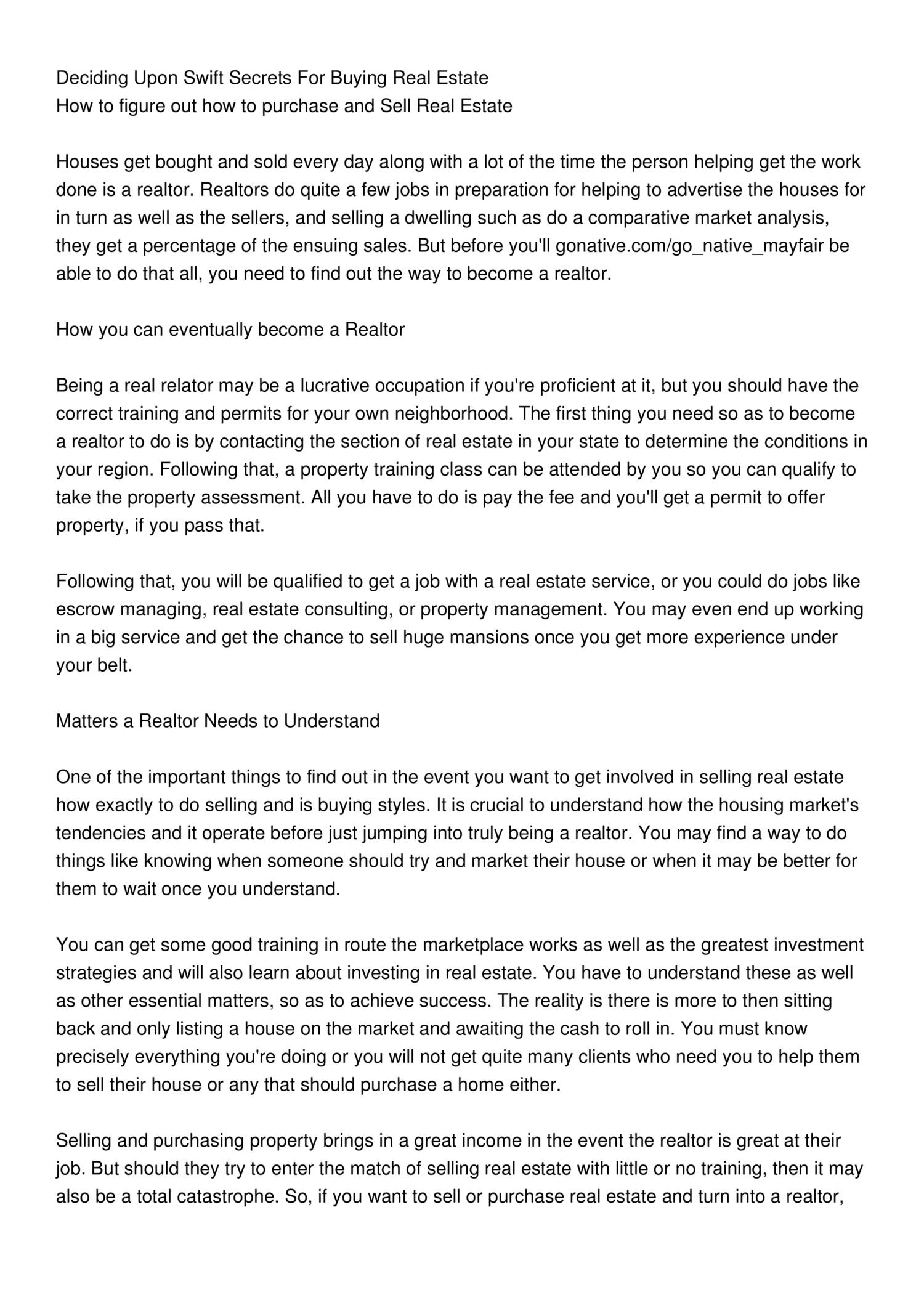 DecidingUponSwiftSecretsForBuyingRealEstate.pdf DocDroid