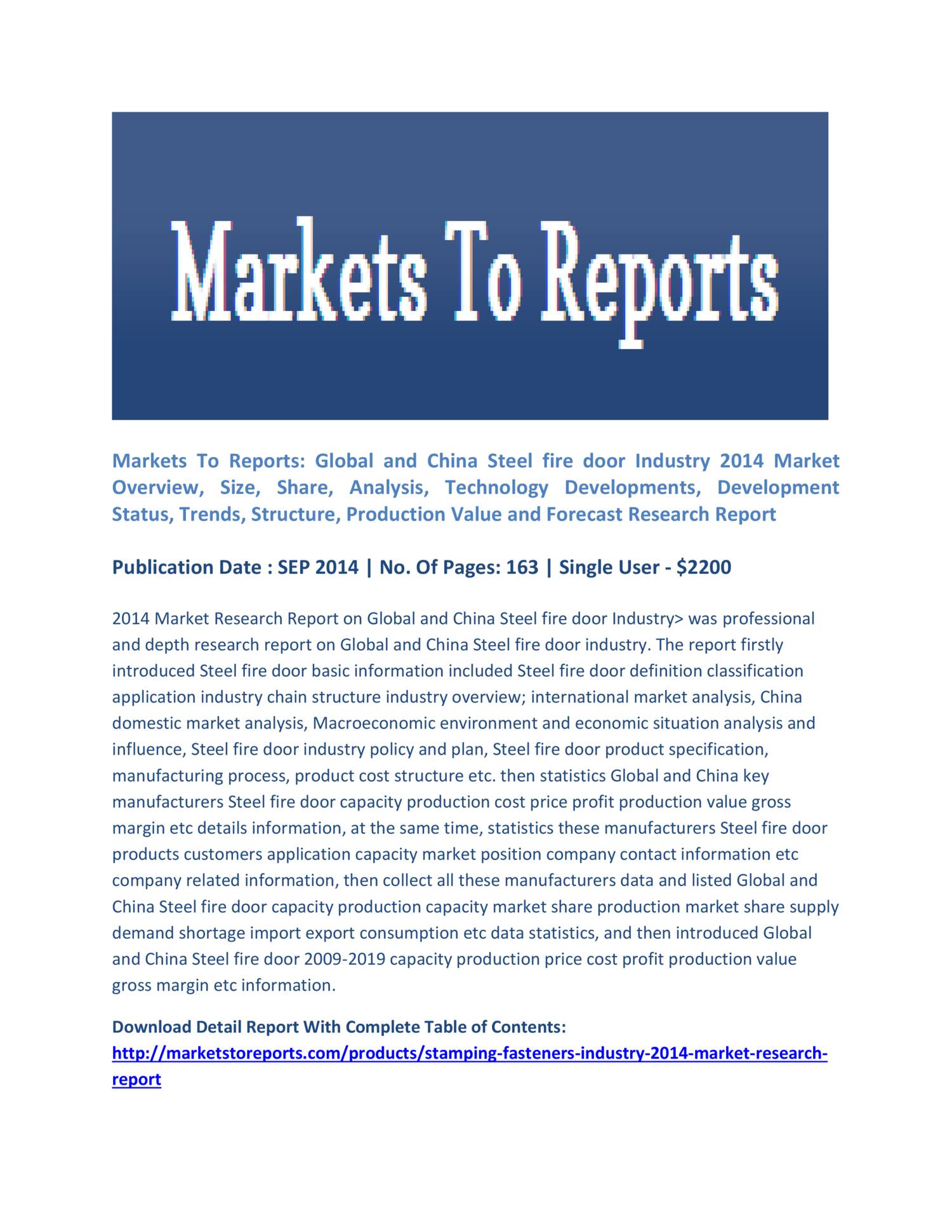 Outdoor Gear Industry 2018 Market Research Report