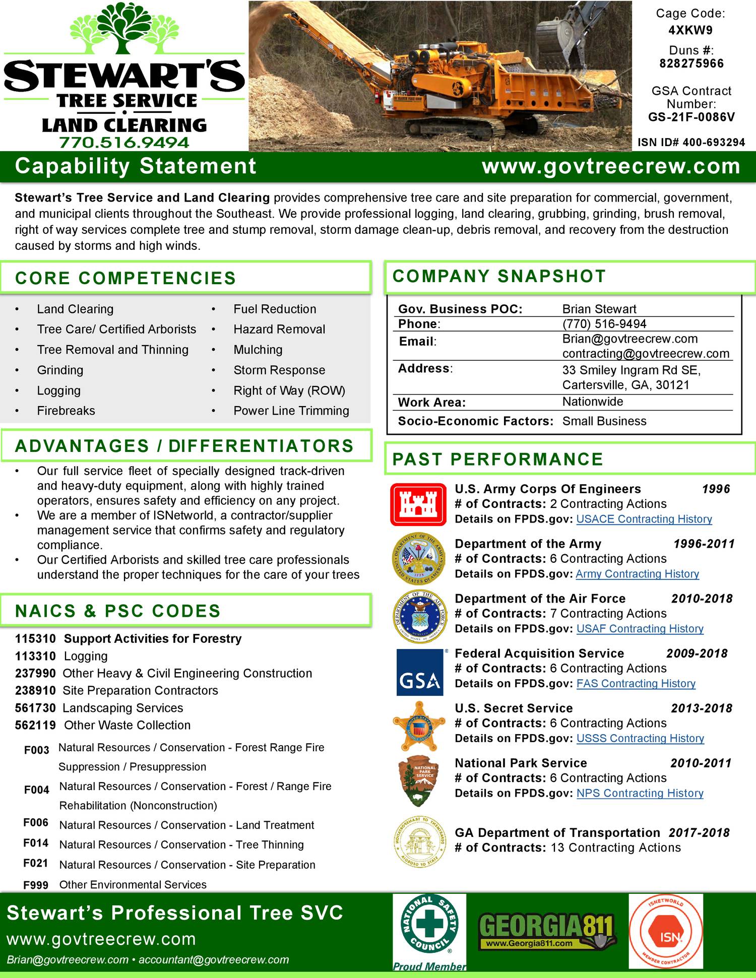 Stewarts Tree Service and Land Clearing Capability Statement_2018_R.pdf
