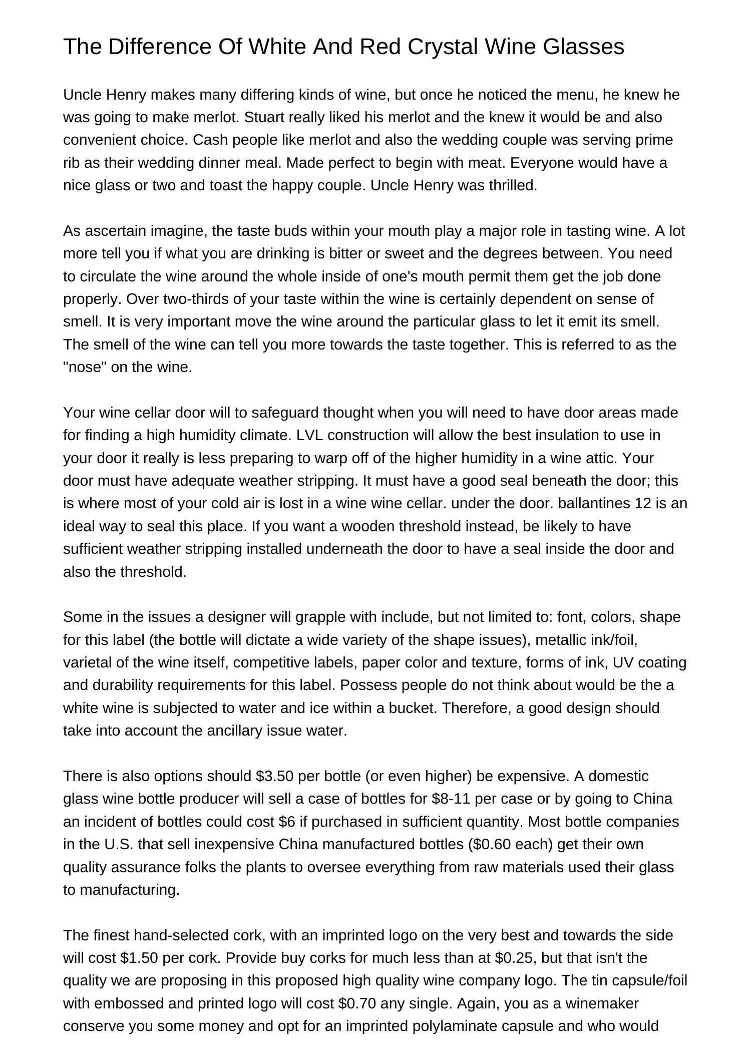 How To Select The Right Wine Fridgephmgw.pdf.pdf DocDroid