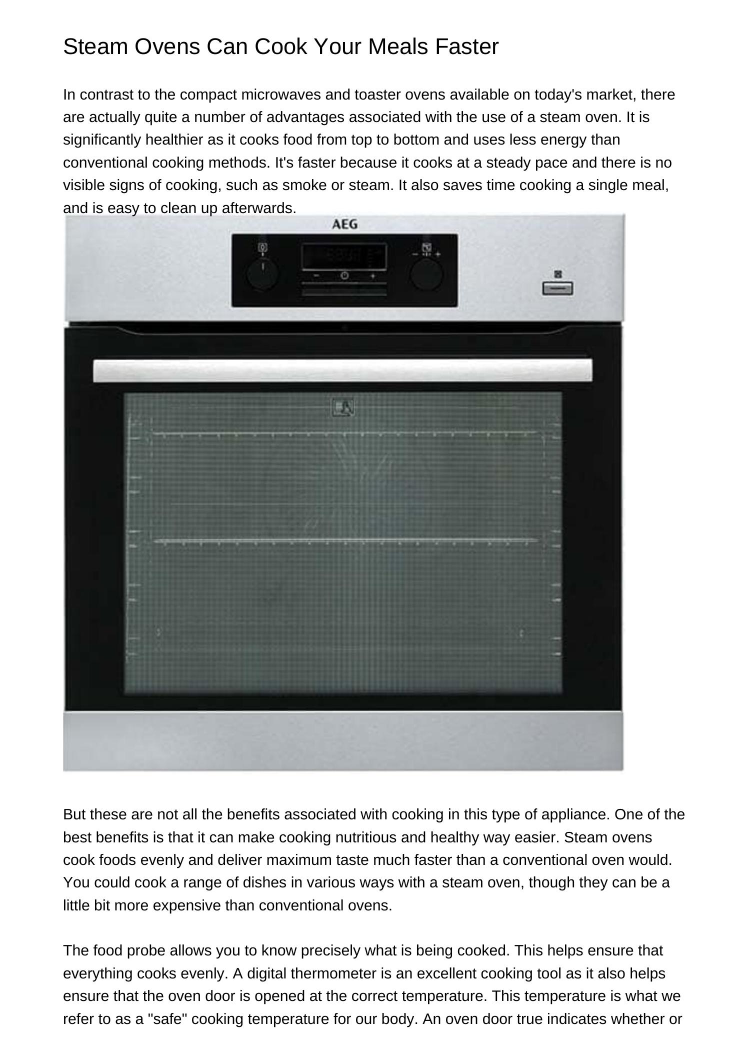 Steam Ovens Can Cook Your Meals Fasterawhkx.pdf.pdf DocDroid