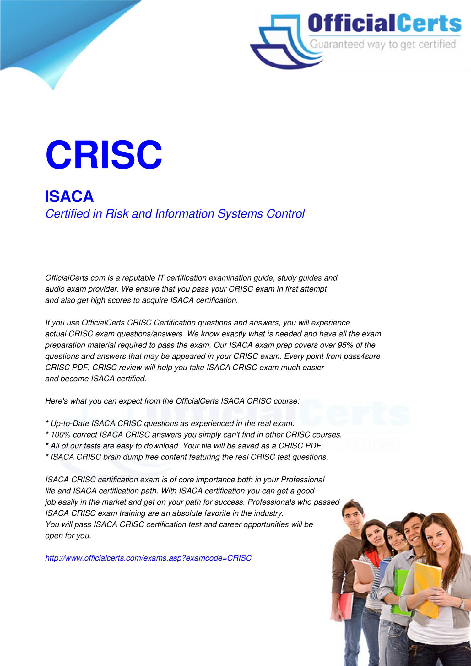 Vce CRISC Format