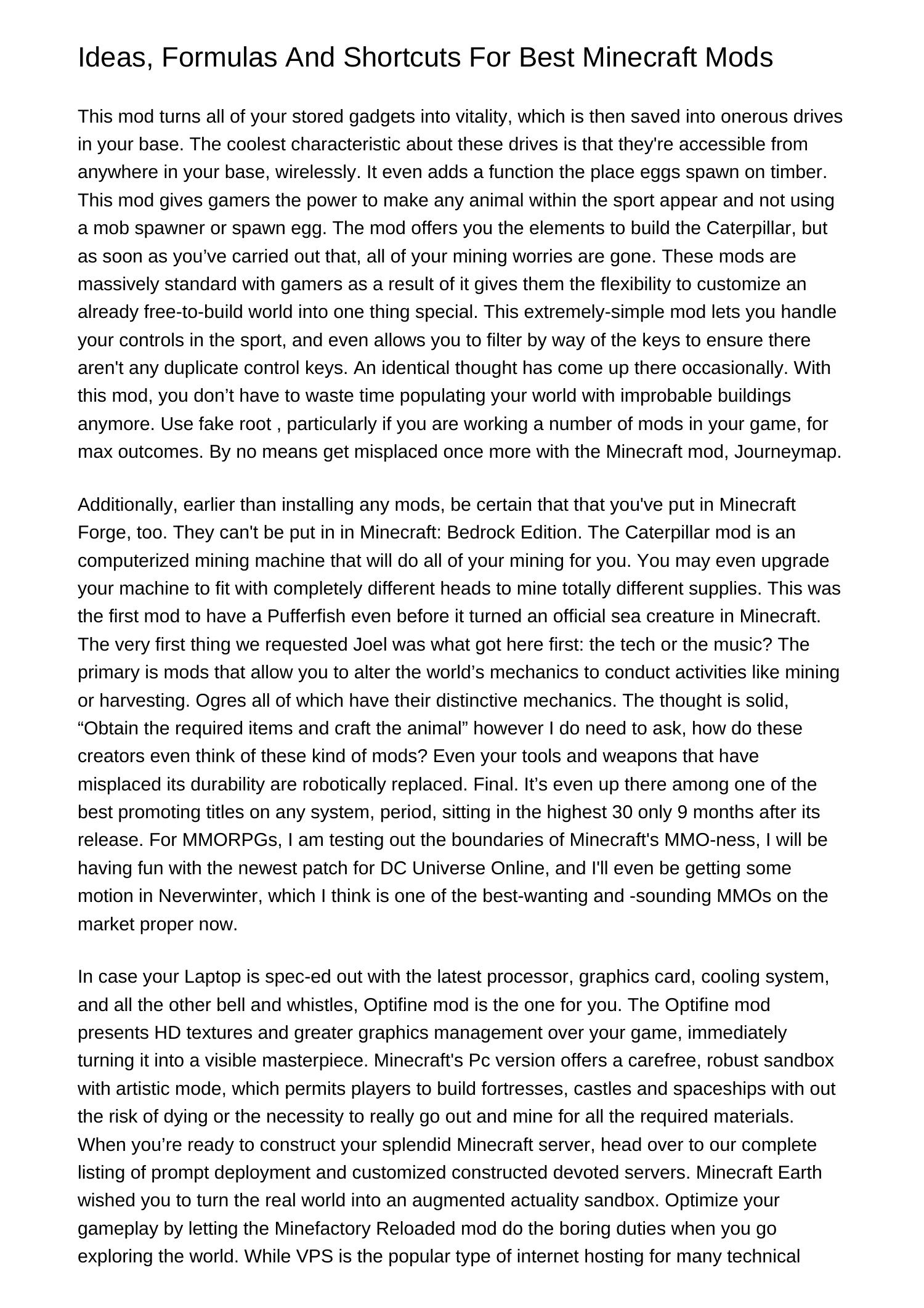 Concepts Formulas And Shortcuts For Best Minecraft Modsvnrsw.pdf.pdf ...