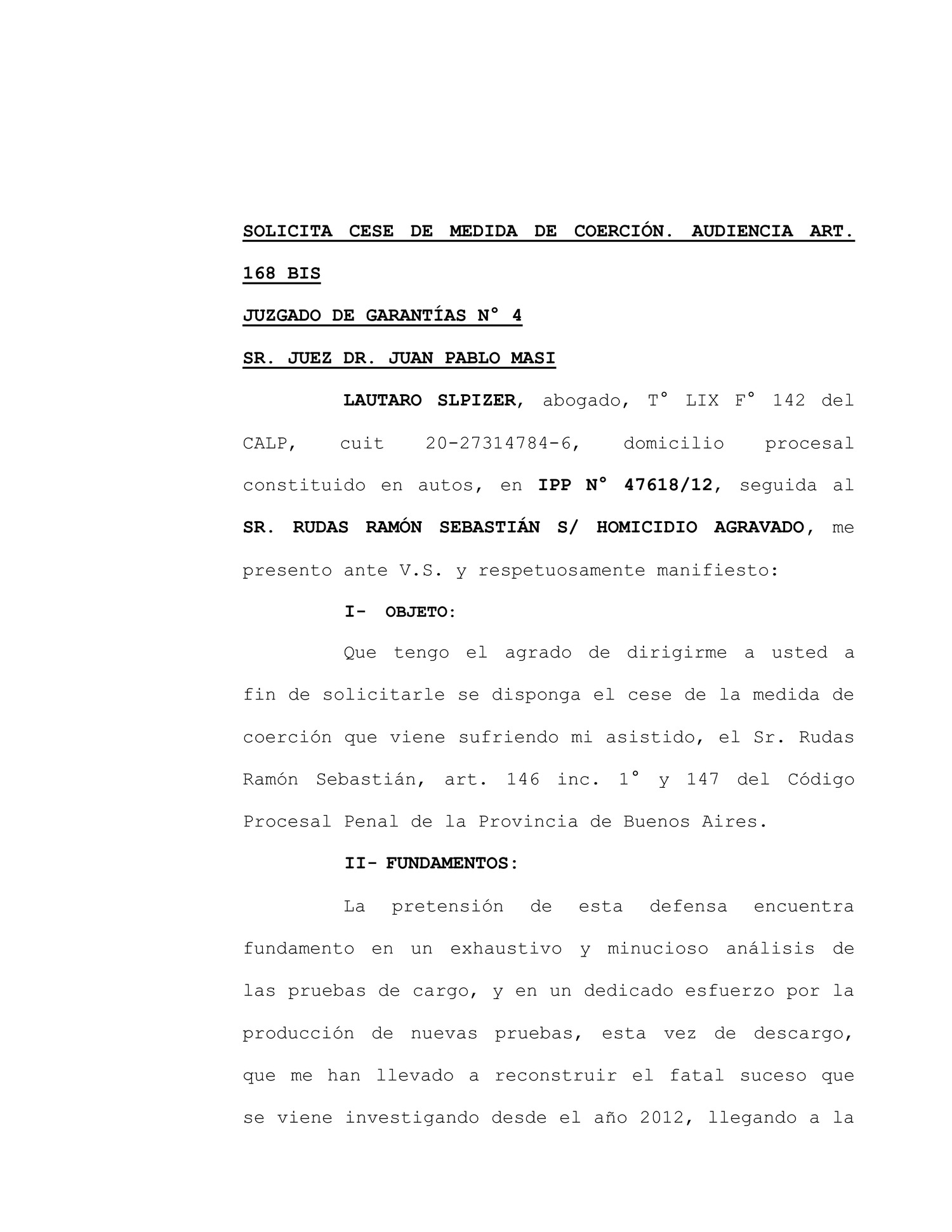 CESE MEDIDA COERCION RUDAS pdf DocDroid