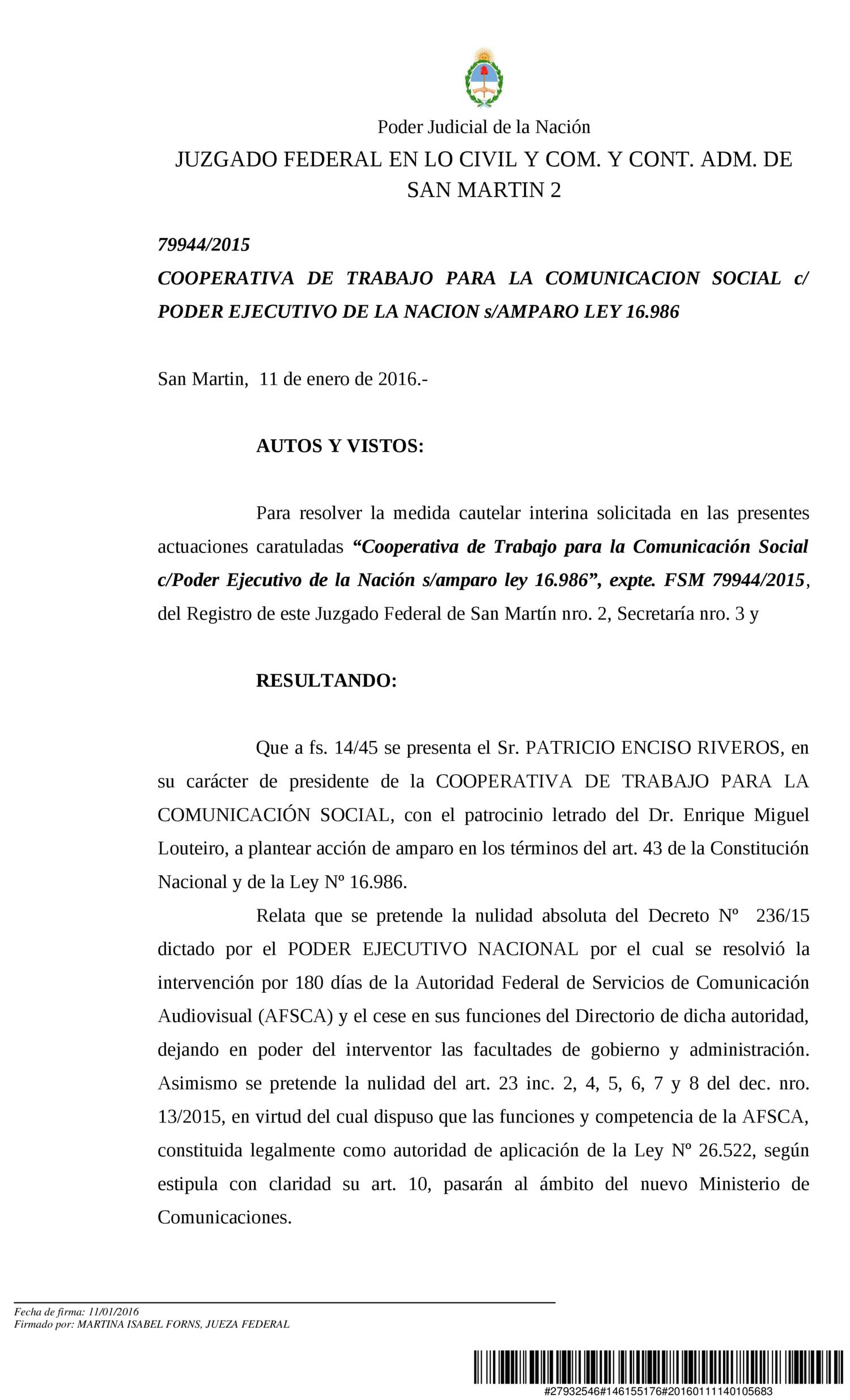 Sentencia Juzgado Federal Contencioso 2 San Martín.pdf | DocDroid