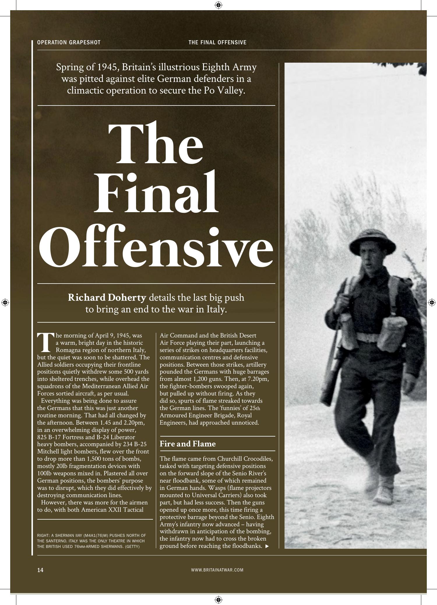 OPERATION GRAPESHOT final offensive Po valleyBritain_at_War__April