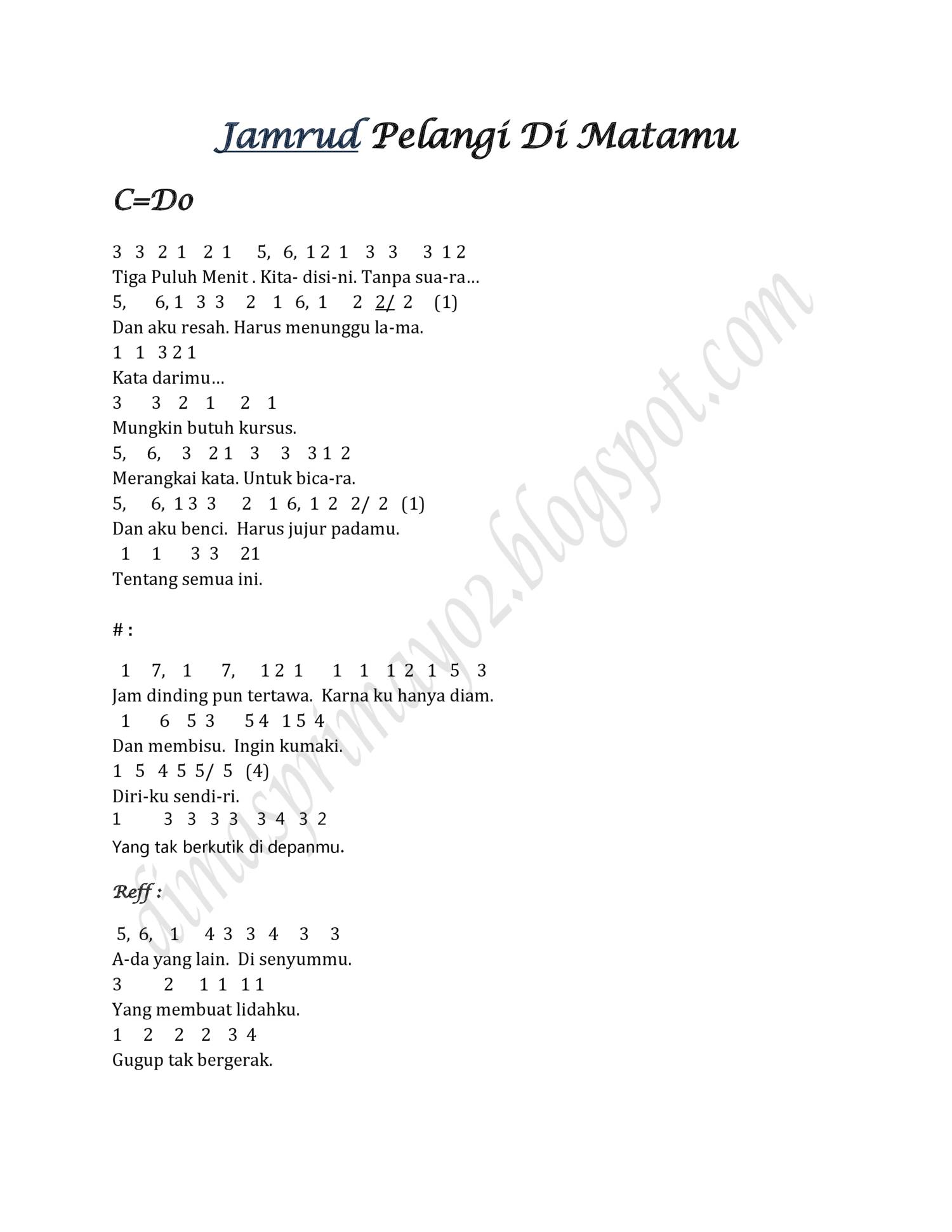 Jamrud Pelangi Di Matamu Pdf Docdroid