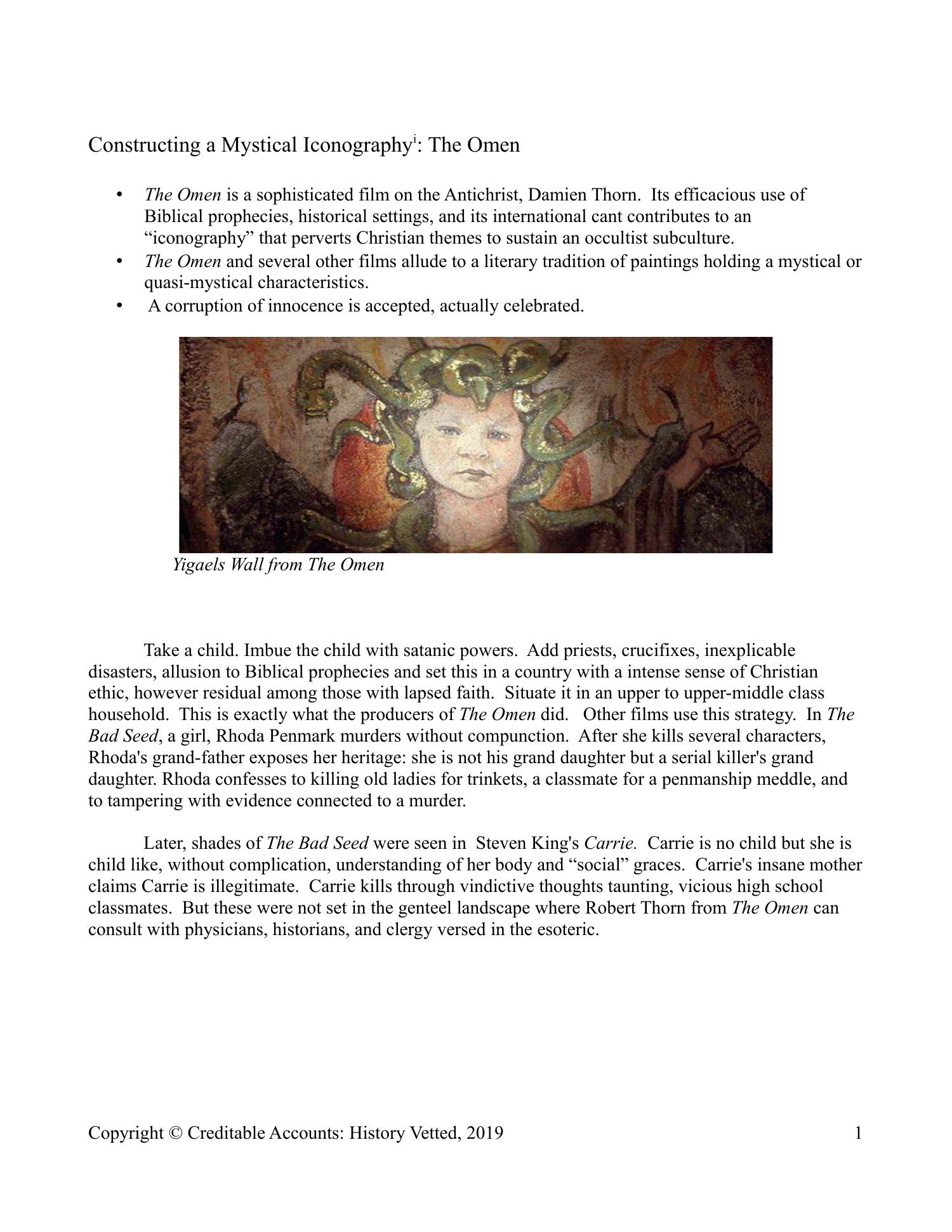 Mystical Iconography The Omen.pdf | DocDroid