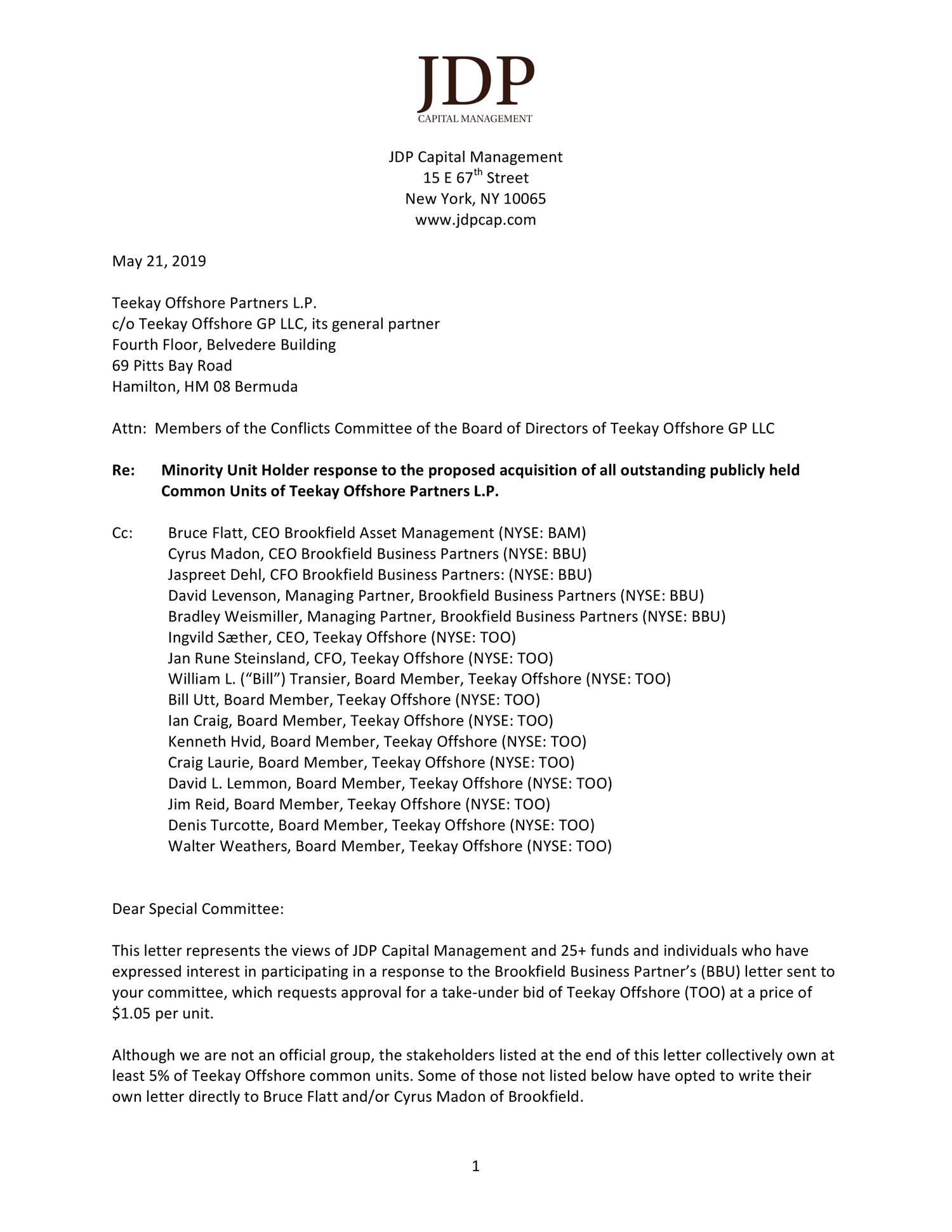 Special Committee Letter May 21, 2019FINAL.pdf DocDroid