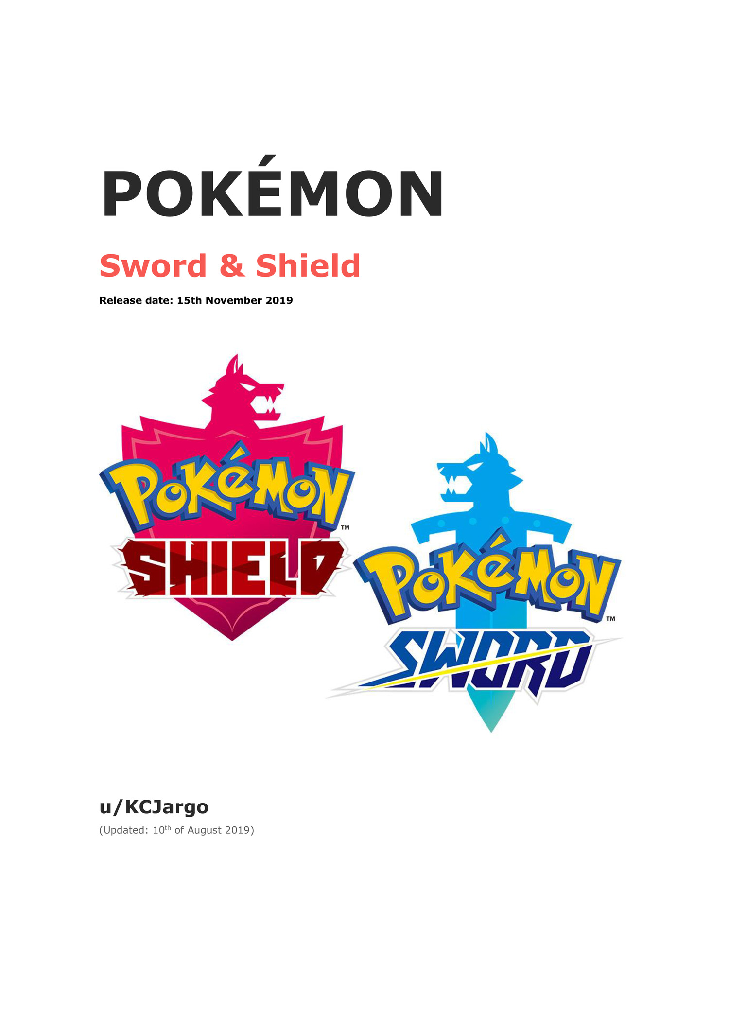Detonado Sword Shield, PDF, Pokémon