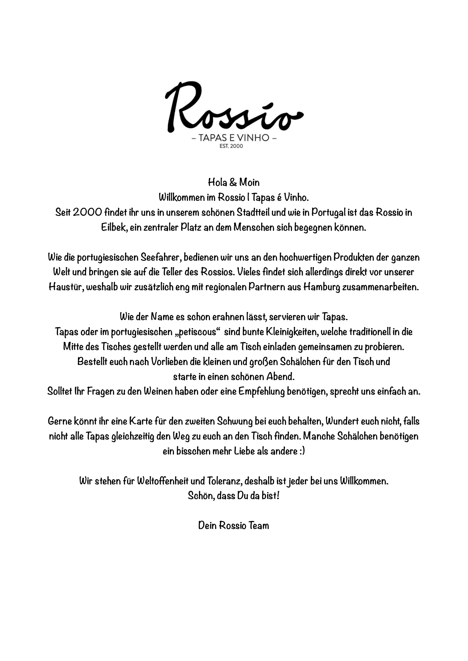 Speisekarte Rossio pdf DocDroid