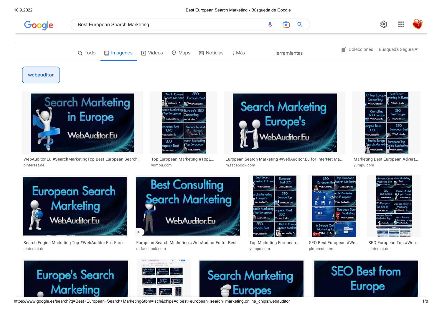 Best European Search Marketing Búsqueda de Google OnLine Shops Best