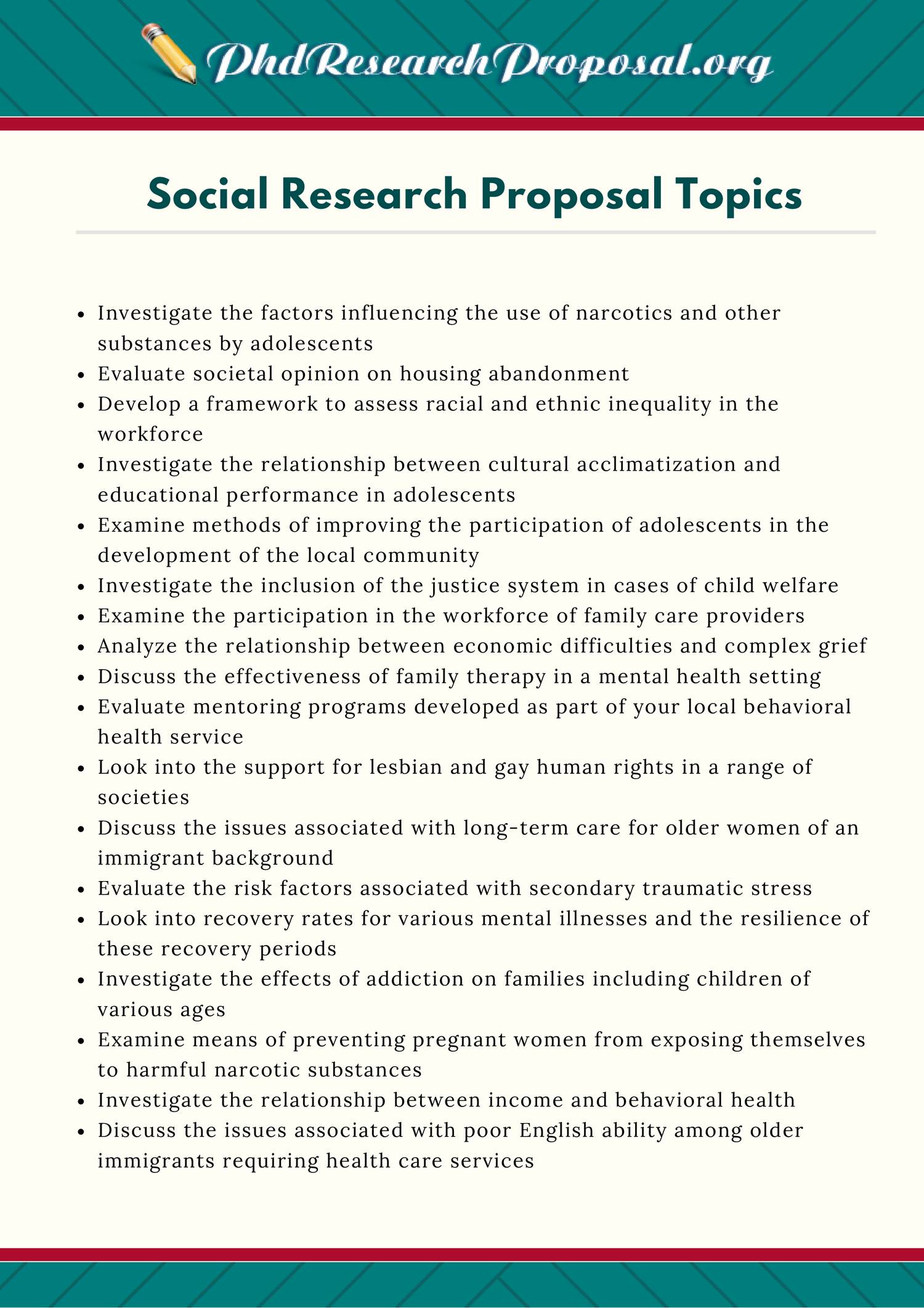human development research topics