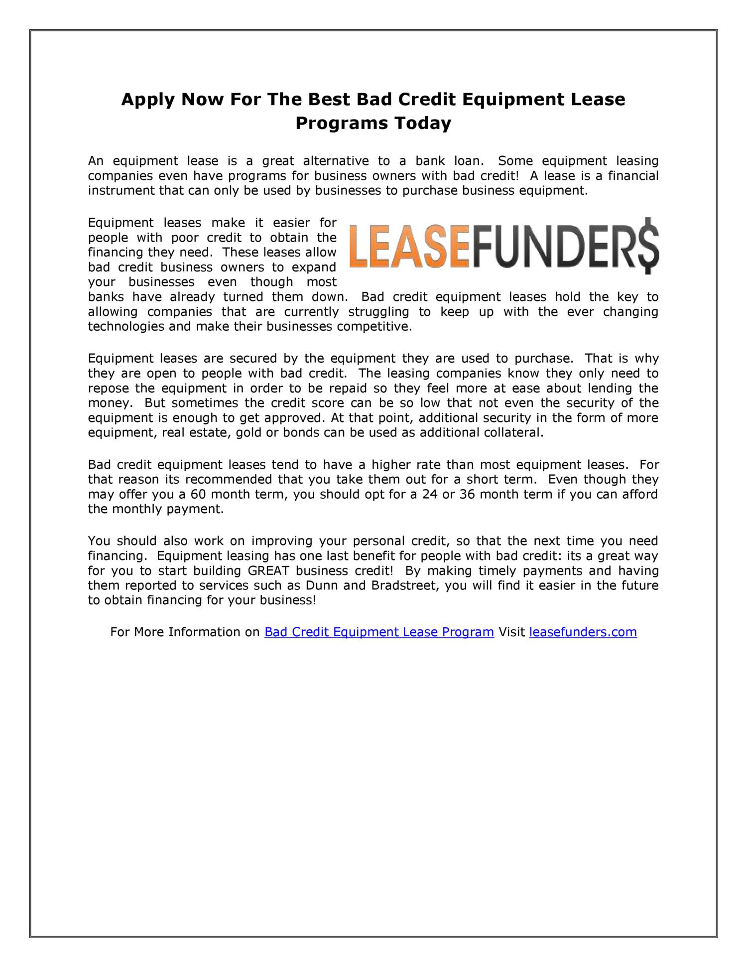 business for poor credit