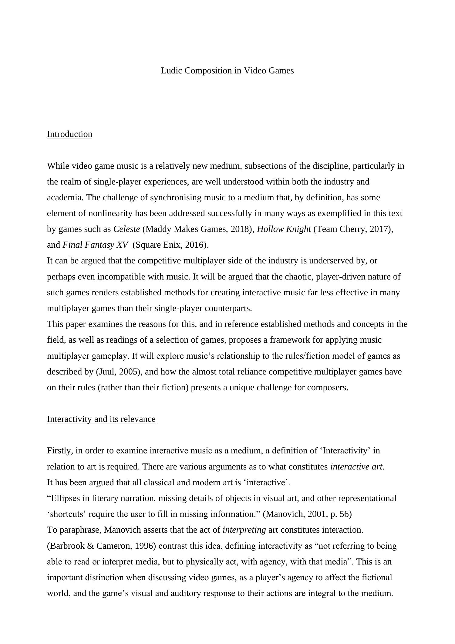 Ludic Composition in Video Games.pdf DocDroid