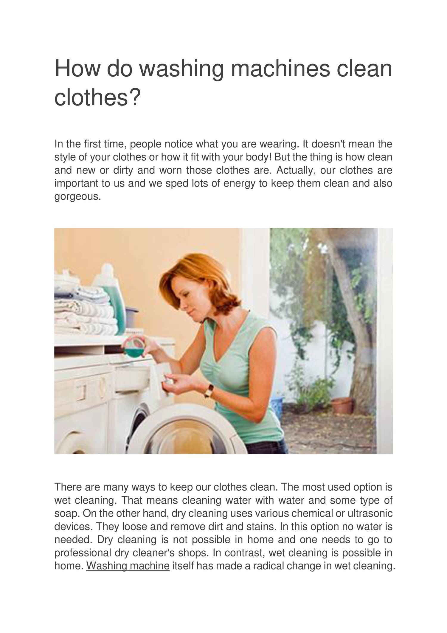 How do washing machines clean clothes.docx DocDroid
