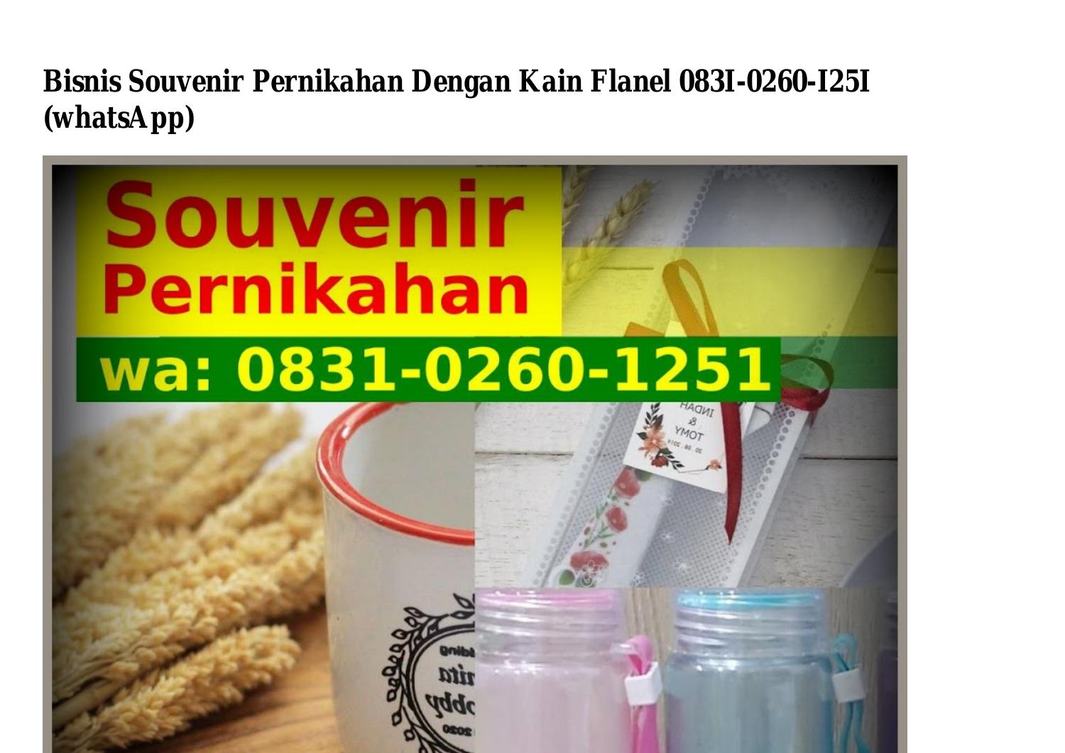 Bisnis souvenir pernikahan tanpa modal dengan strategi pemasaran efektif