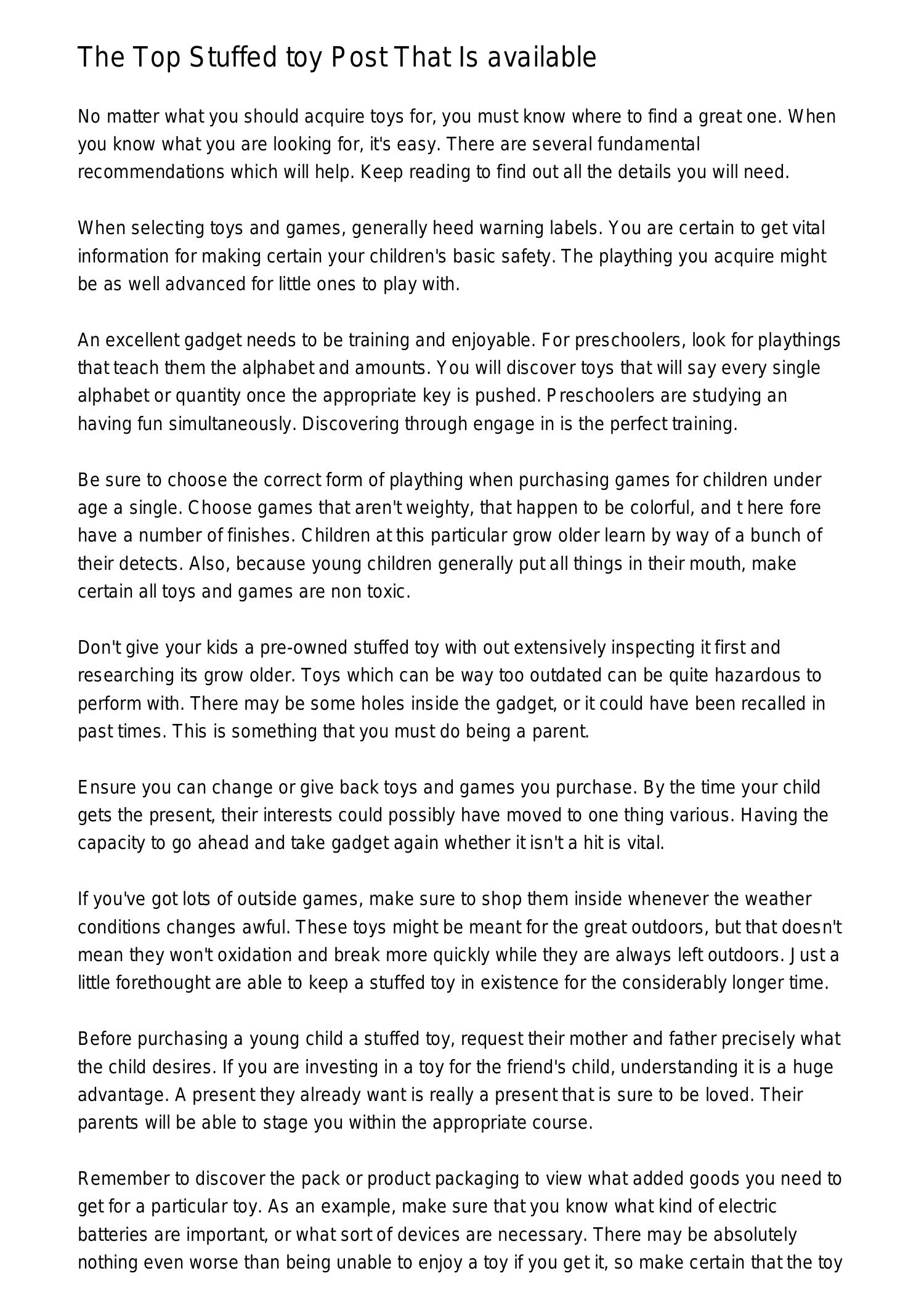 The Main Plaything Article That Existsbfwty.pdf.pdf DocDroid