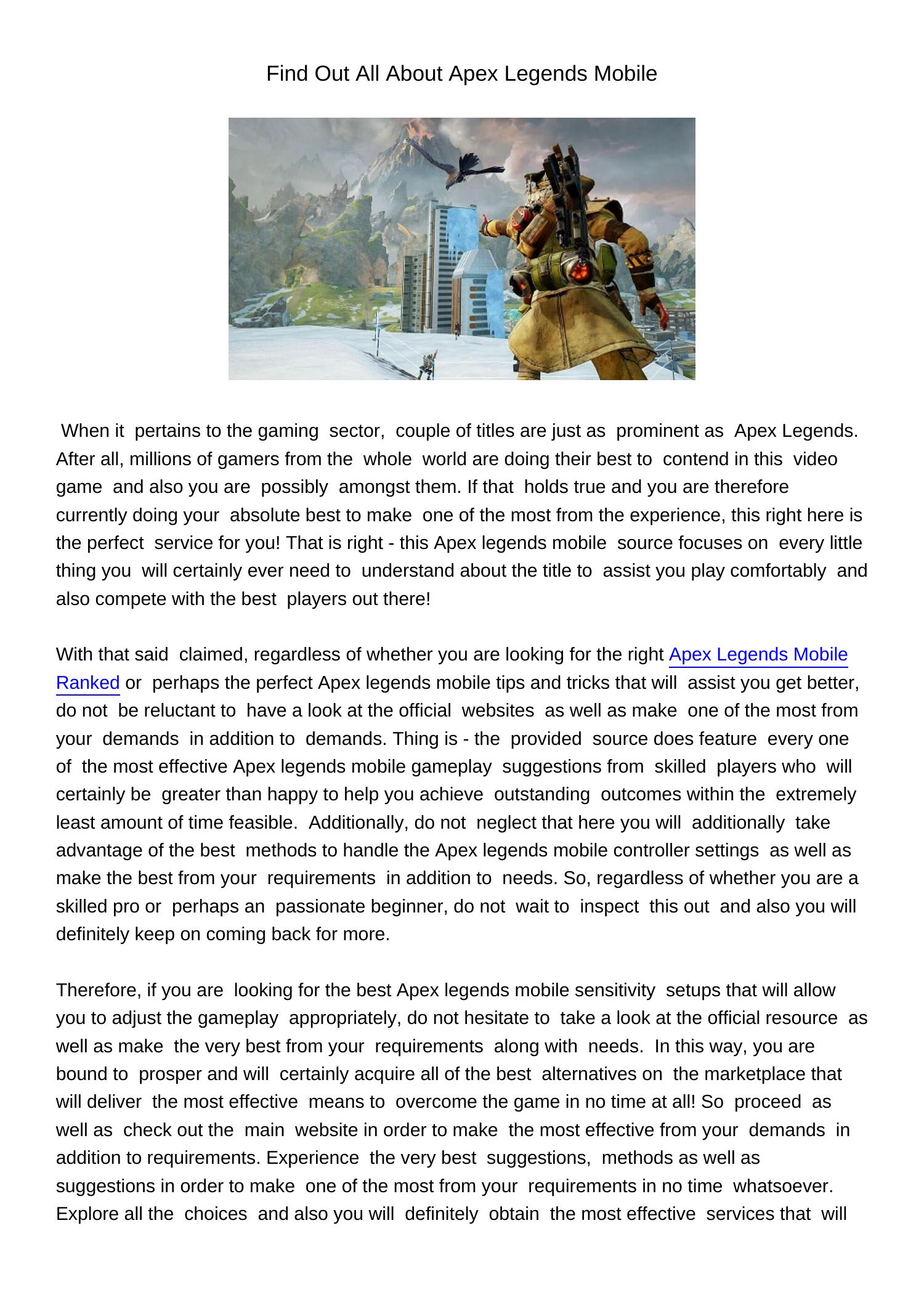 FindOutAllAboutApexLegendsMobile824.pdf | DocDroid