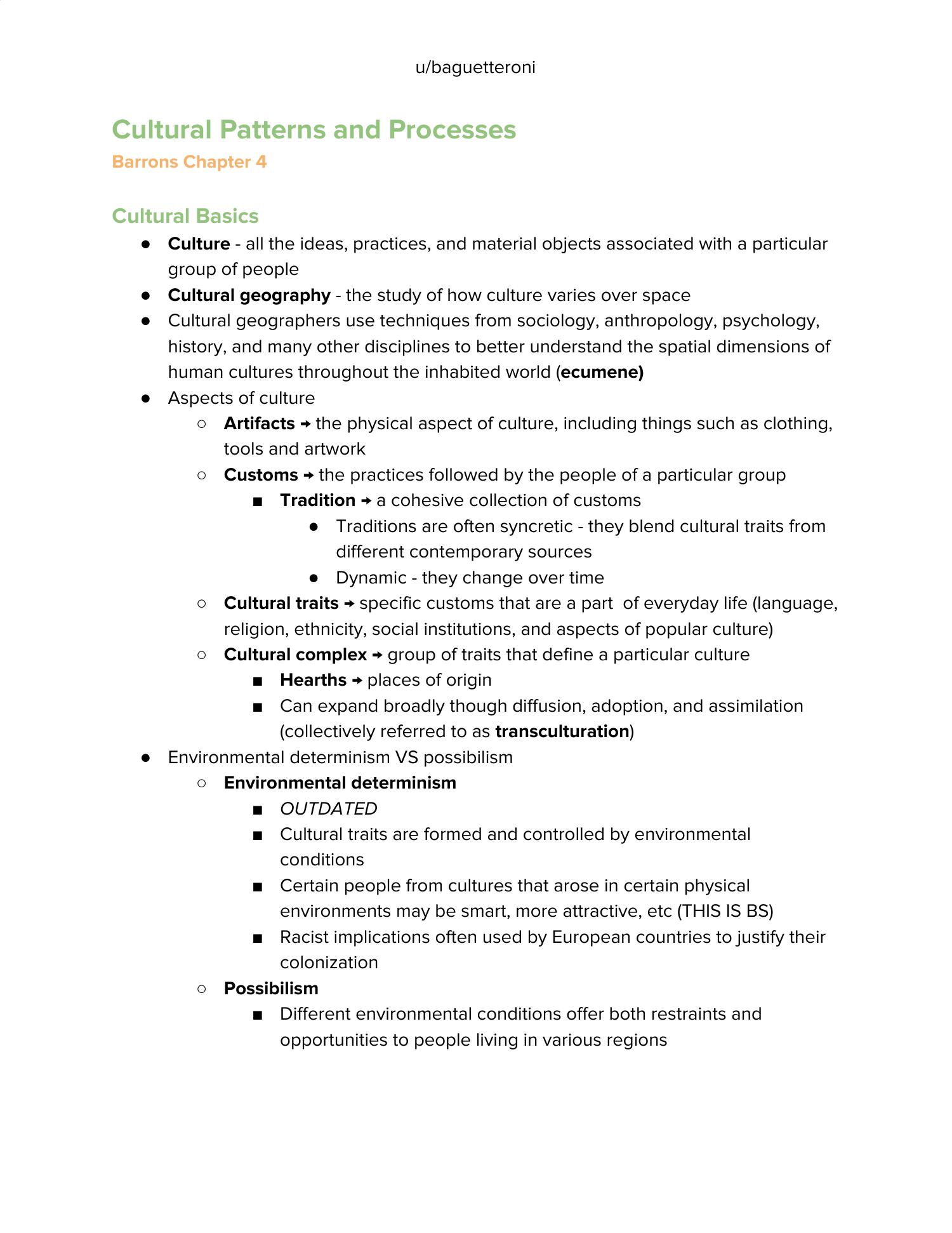 APHuG U3 Cultural Patterns and Processes baguetteroni.pdf | DocDroid