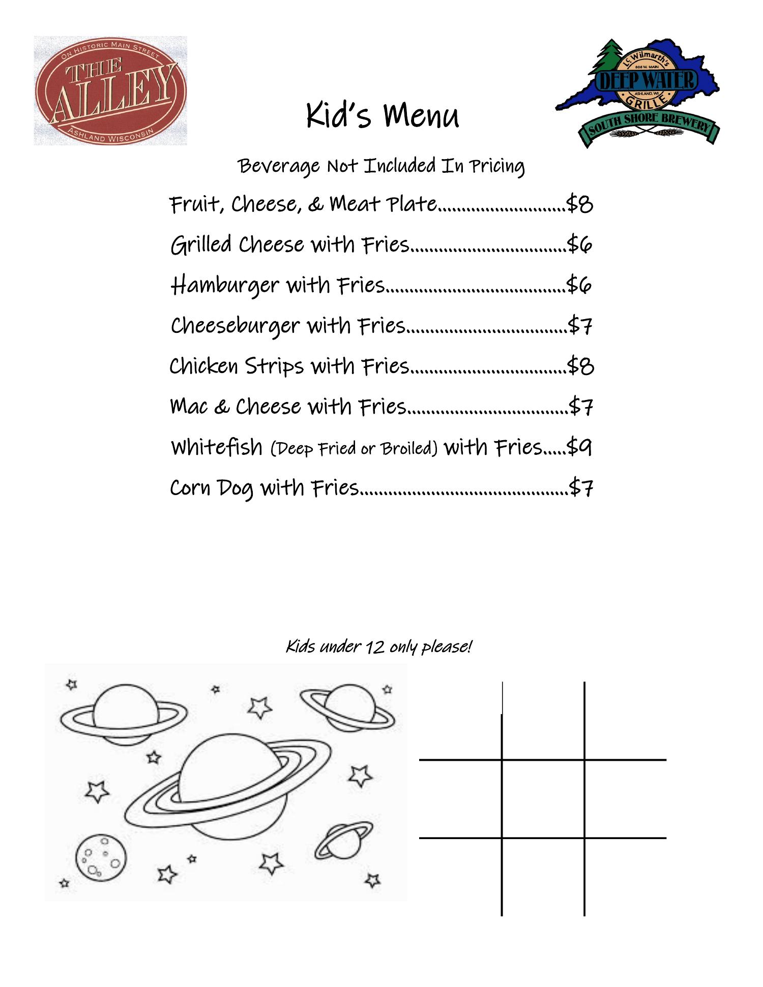 Kid's Menu.pdf | DocDroid