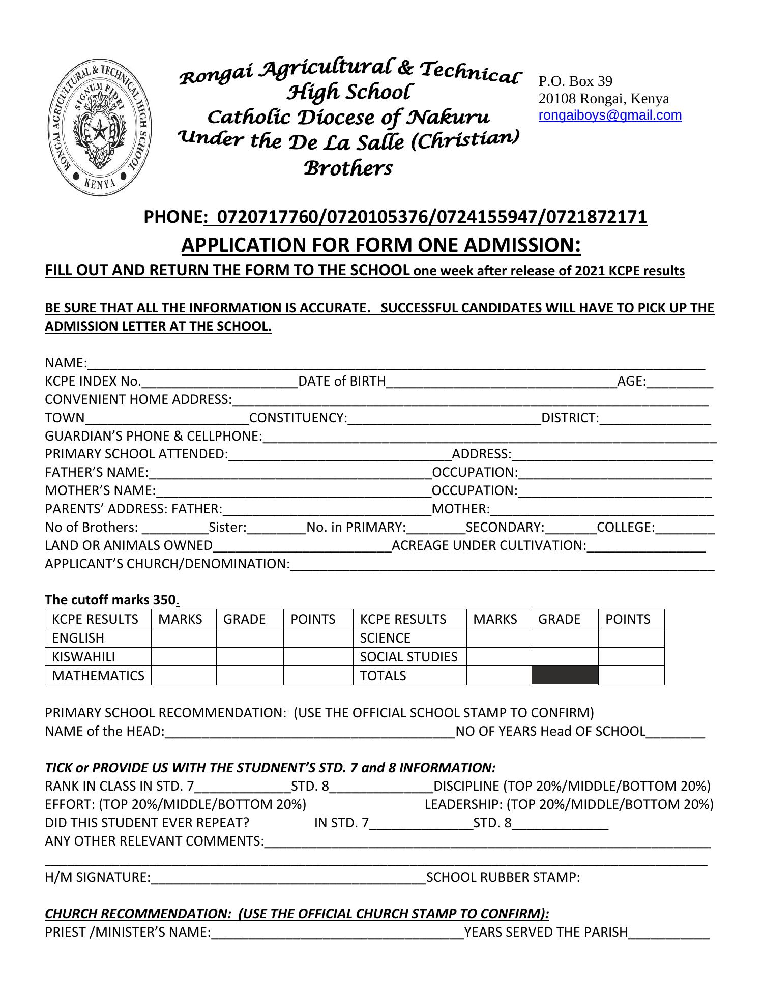FORM 1 APPLICATIONS 2022.pdf DocDroid