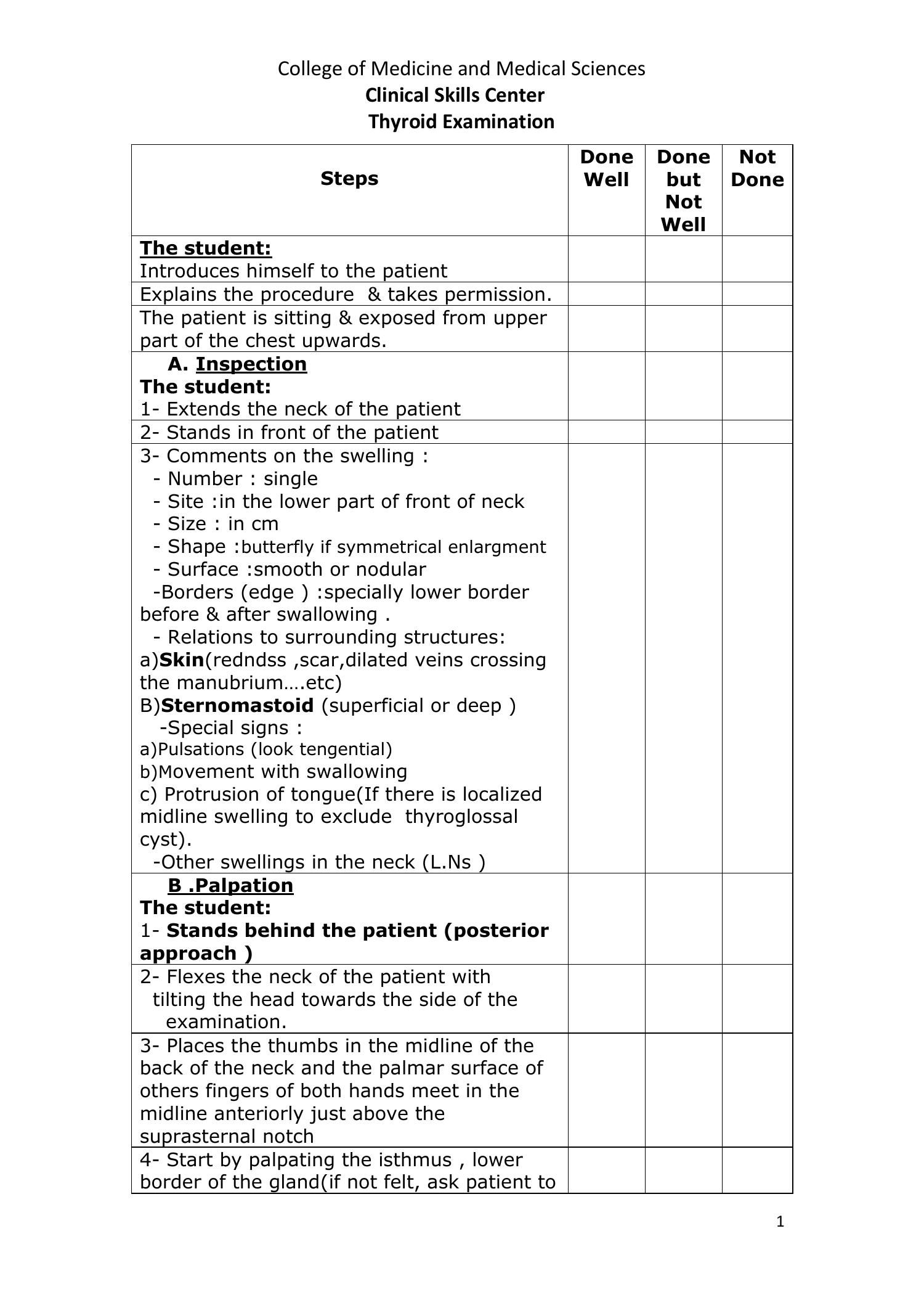 Thyroid Exam 2clinical Doc Docdroid