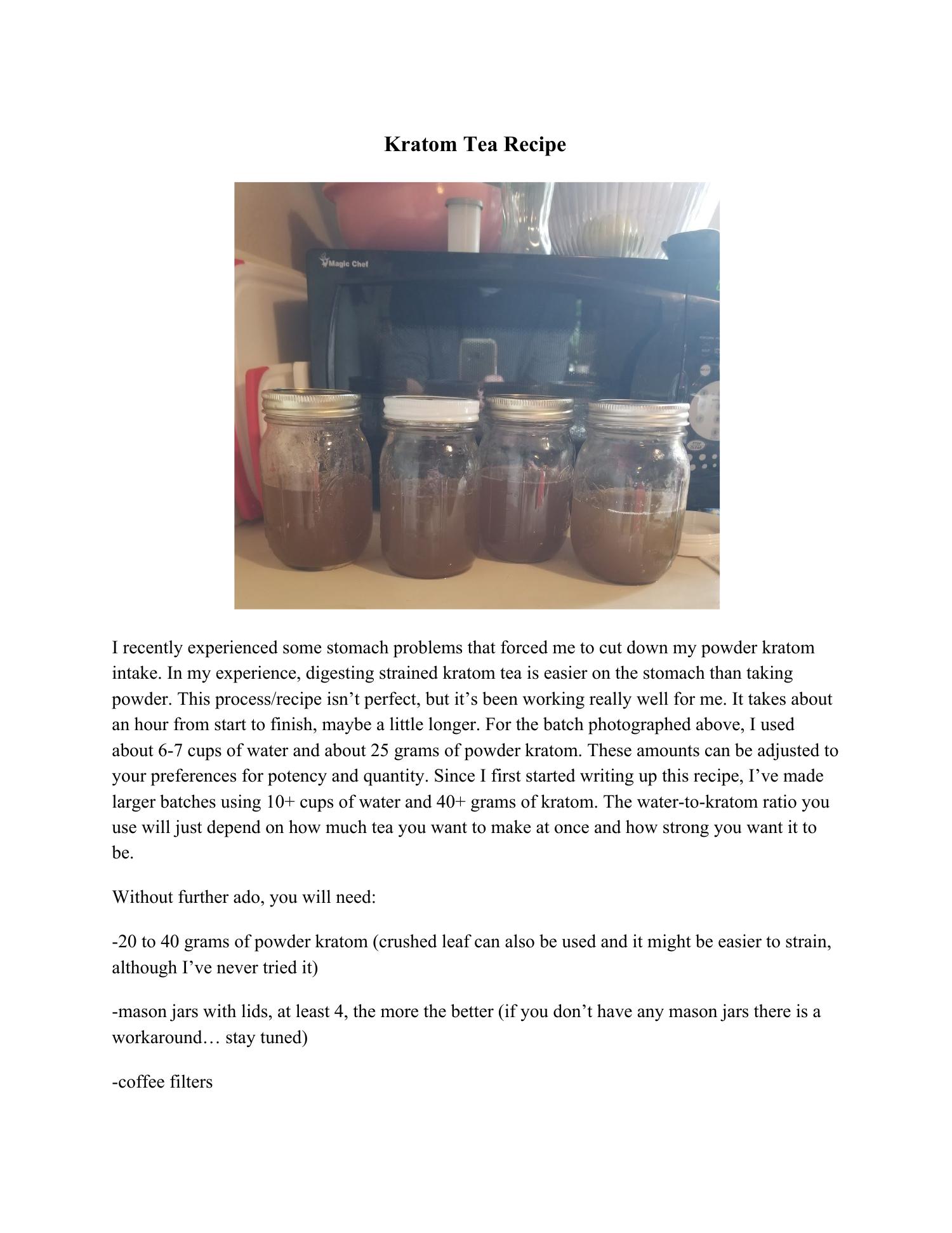 Kratom Tea Recipe.pdf | DocDroid