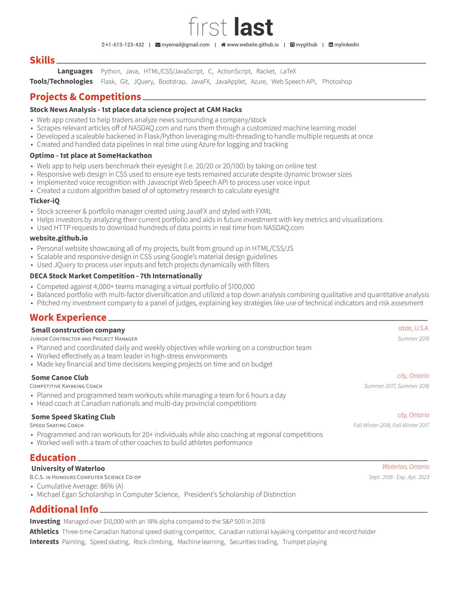 Google docs resume template reddit picture