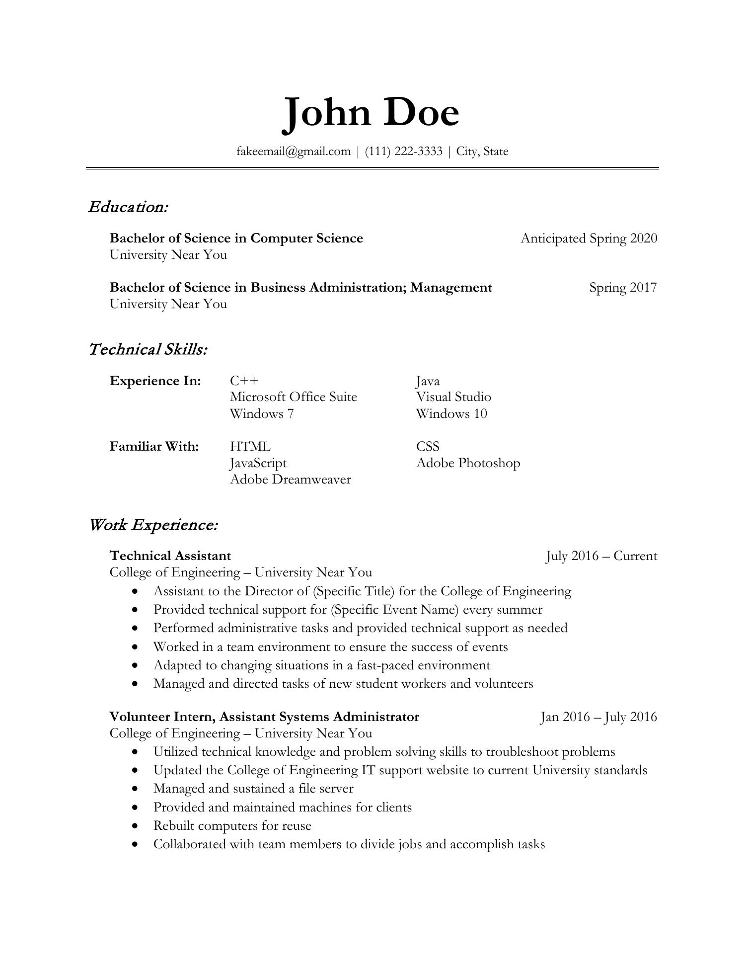 John Doe Resume.pdf | DocDroid